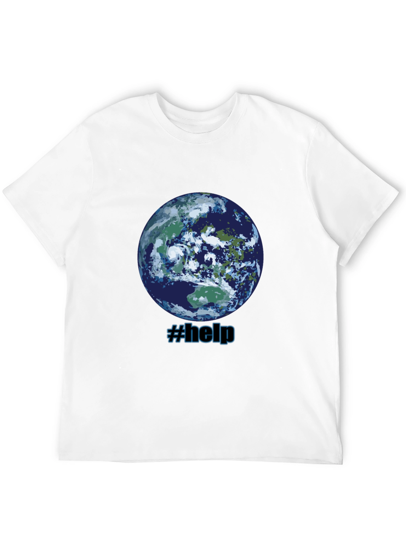 Earth Graphic Tee - Help Save the Planet