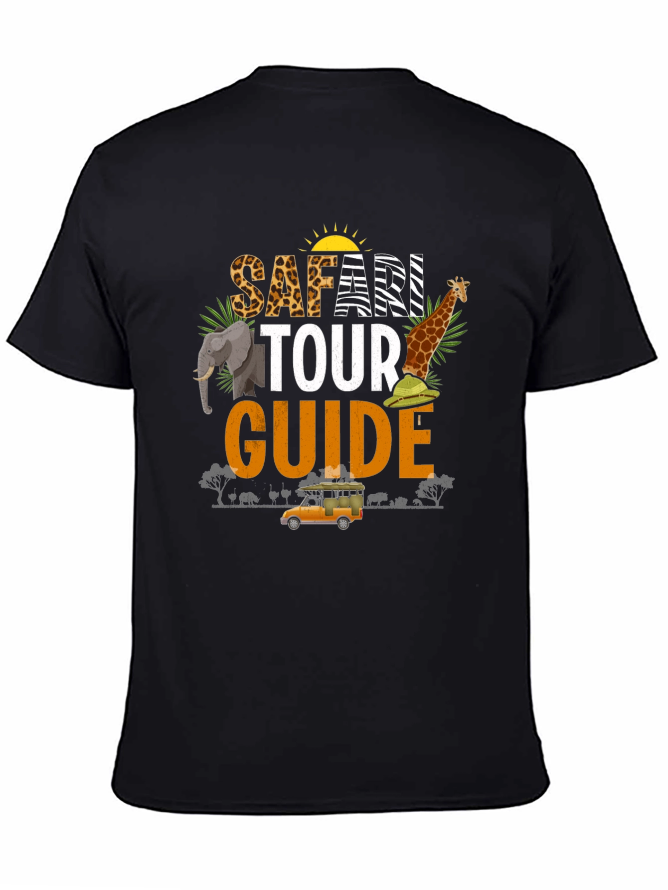 Safari Tour Guide T-Shirt - Adventure Awaits!