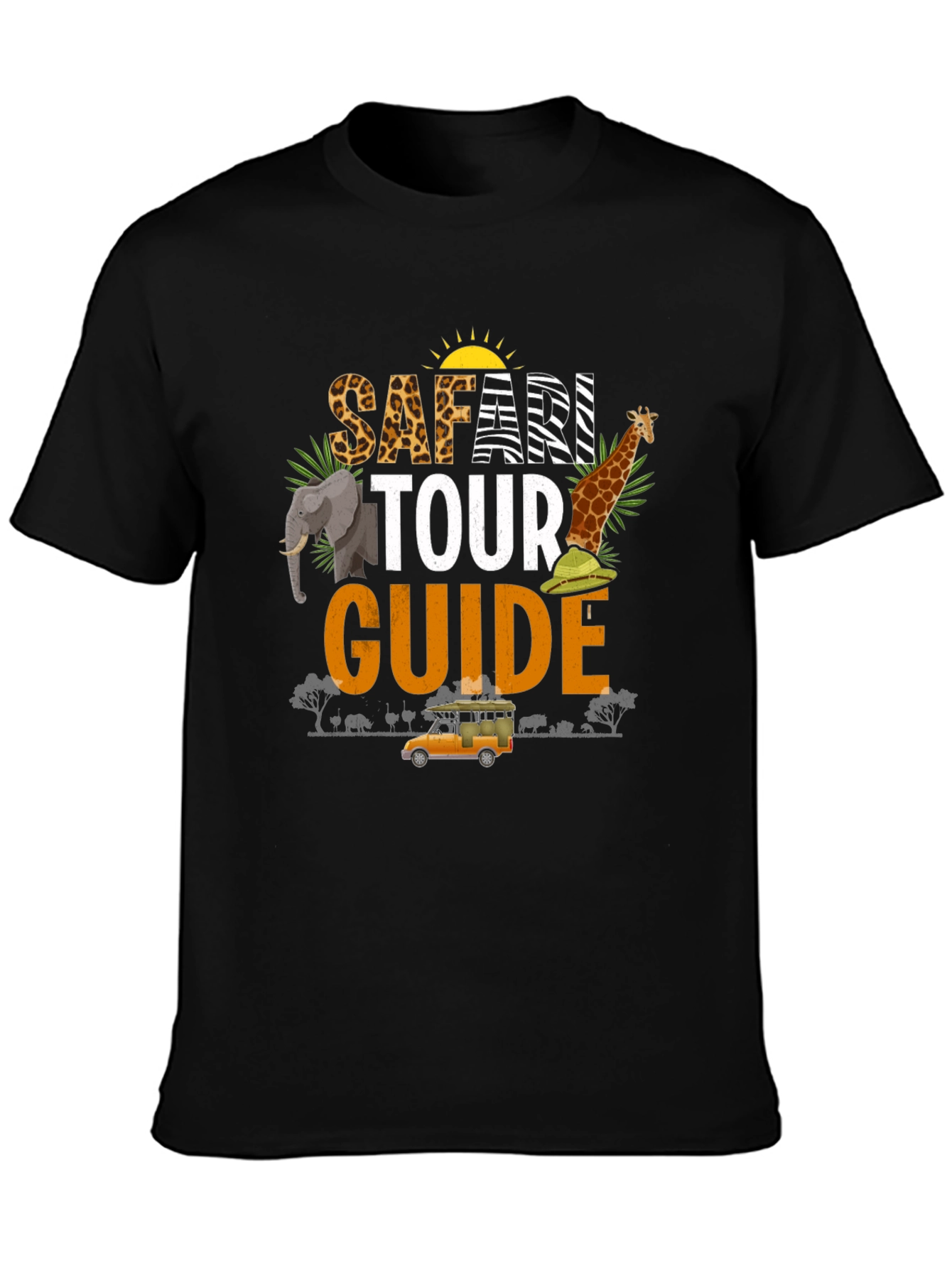 Safari Tour Guide T-Shirt - Adventure Awaits!