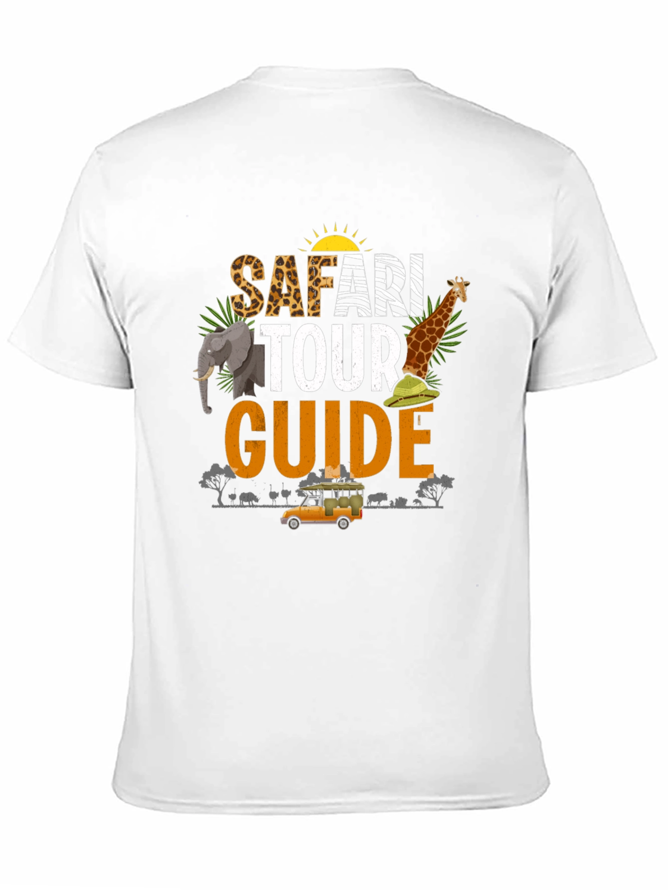 Safari Tour Guide T-Shirt - Adventure Awaits!