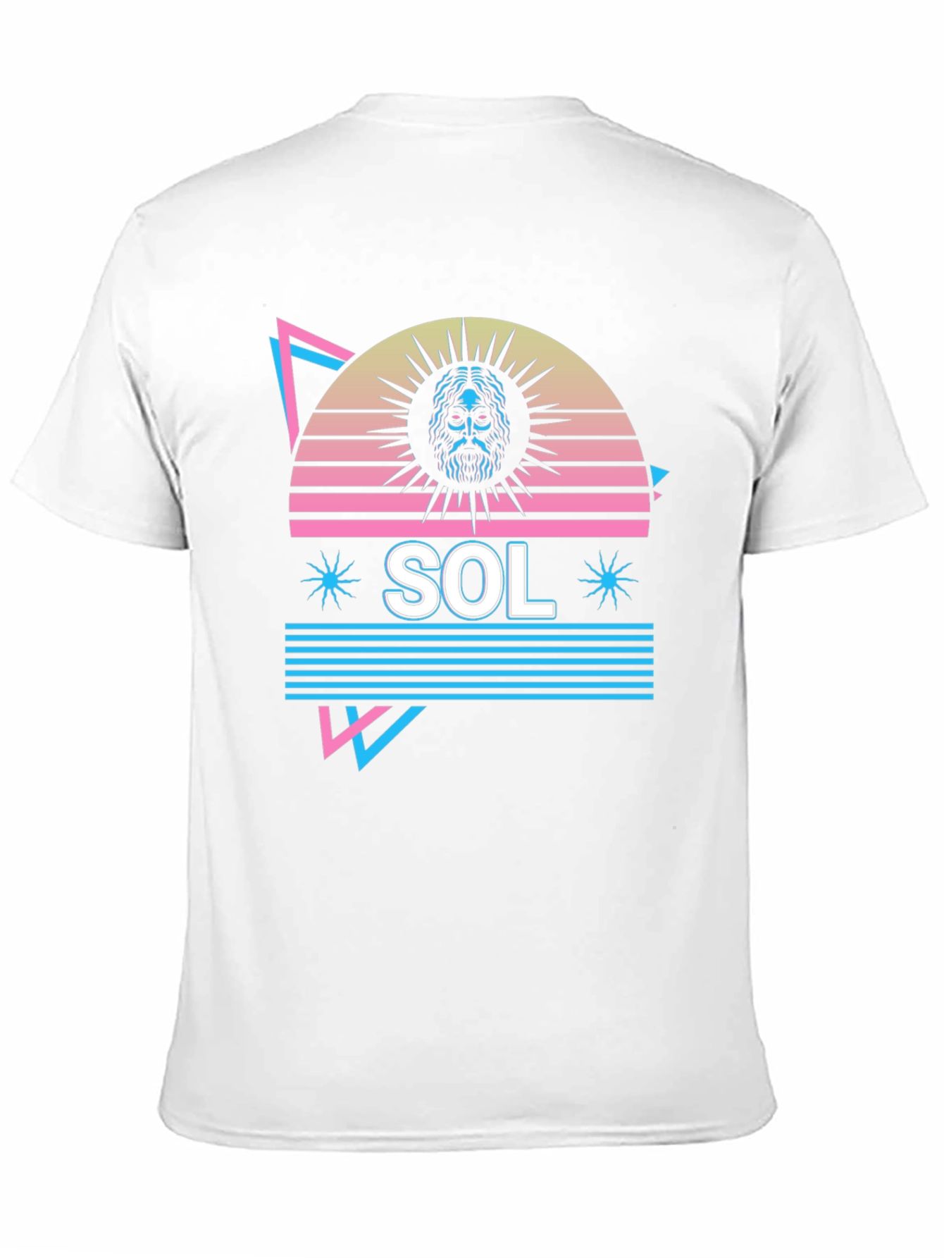 Retro SOL Graphic Tee - Black T-Shirt