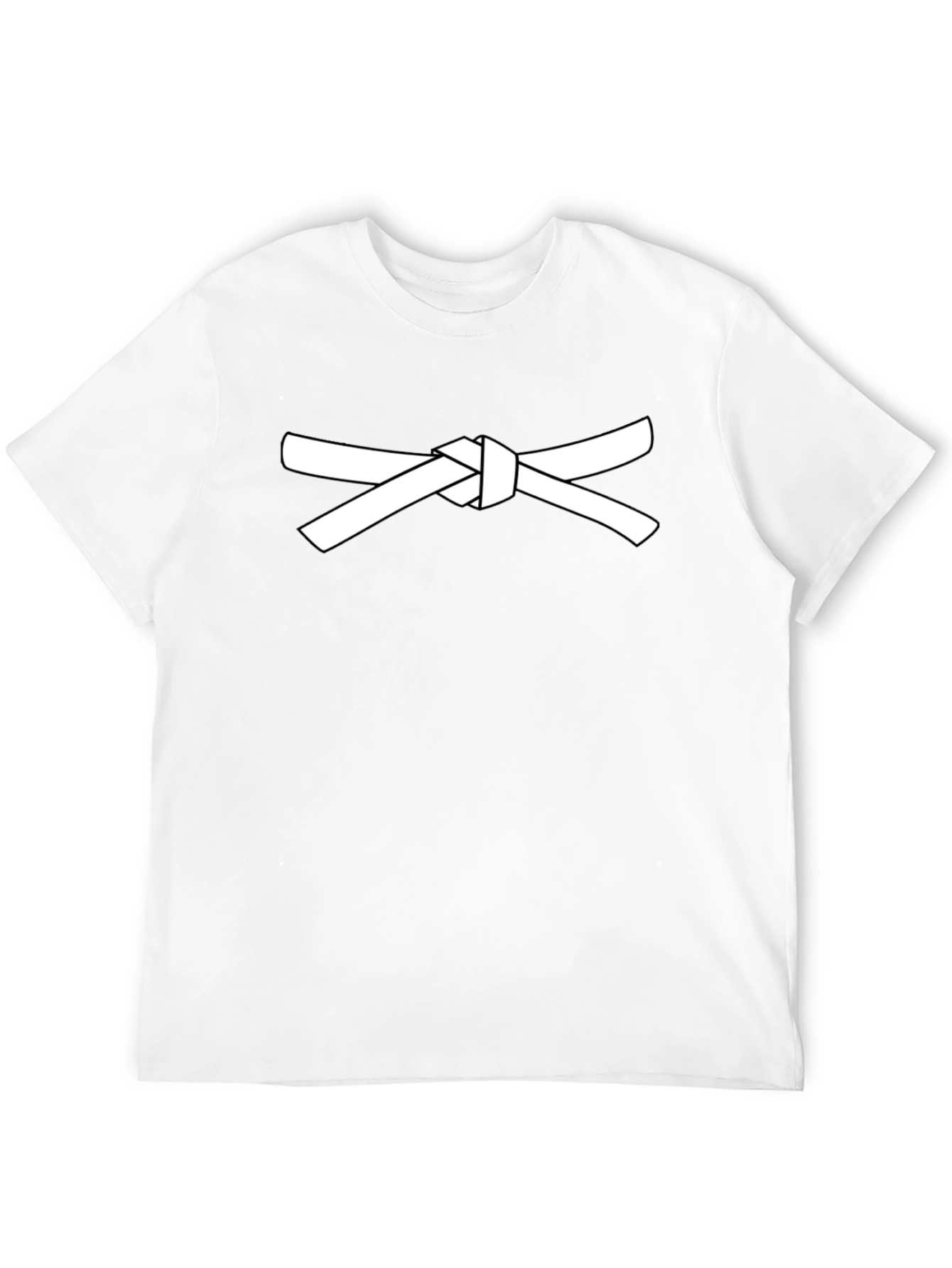Karate Belt Graphic Black T-Shirt