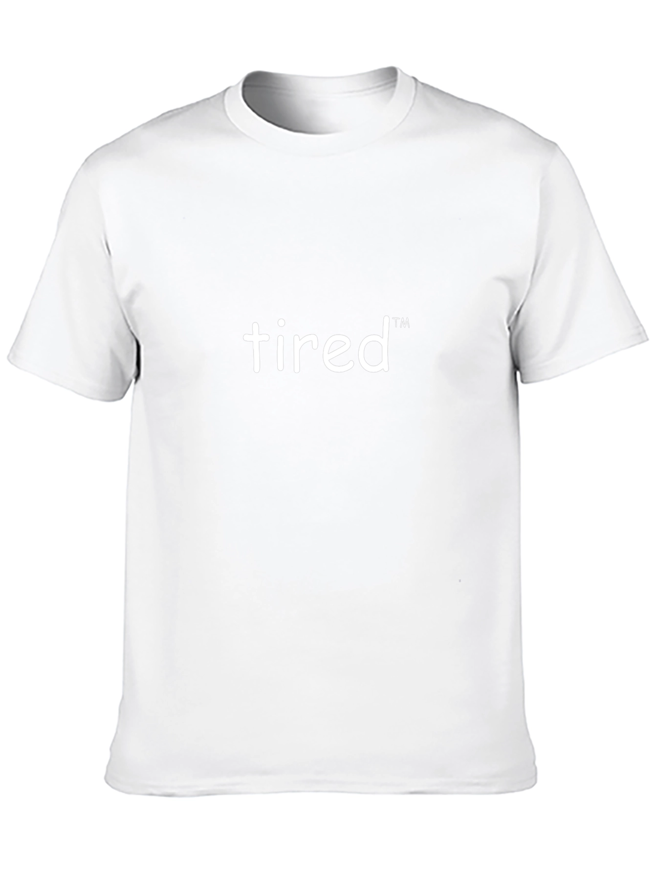 Tired Black T-Shirt - Comfortable & Stylish