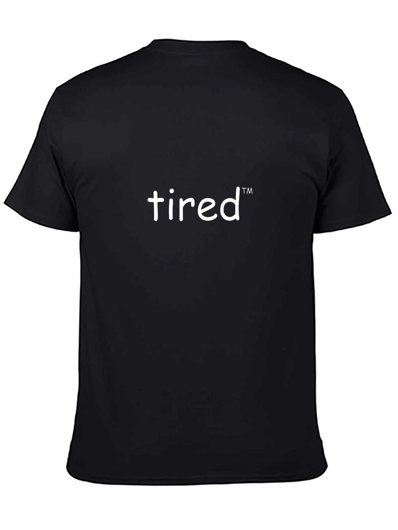Tired Black T-Shirt - Comfortable & Stylish