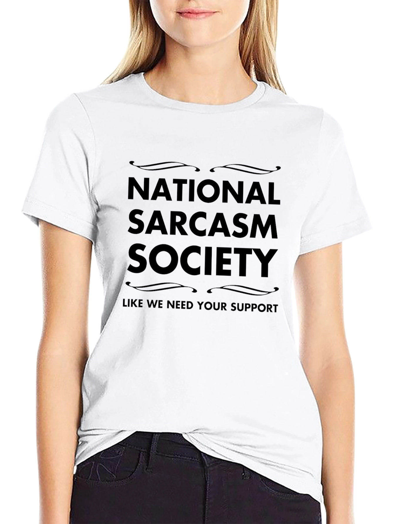 Sarcastic Humor T-Shirt - National Sarcasm Society Tee