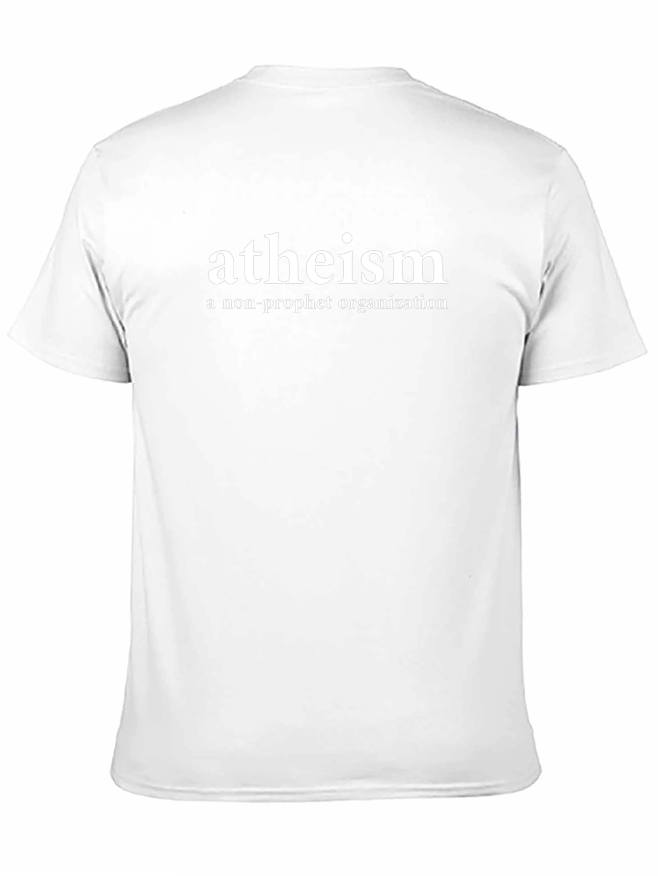 Atheism Non-Profit Organization Black T-Shirt