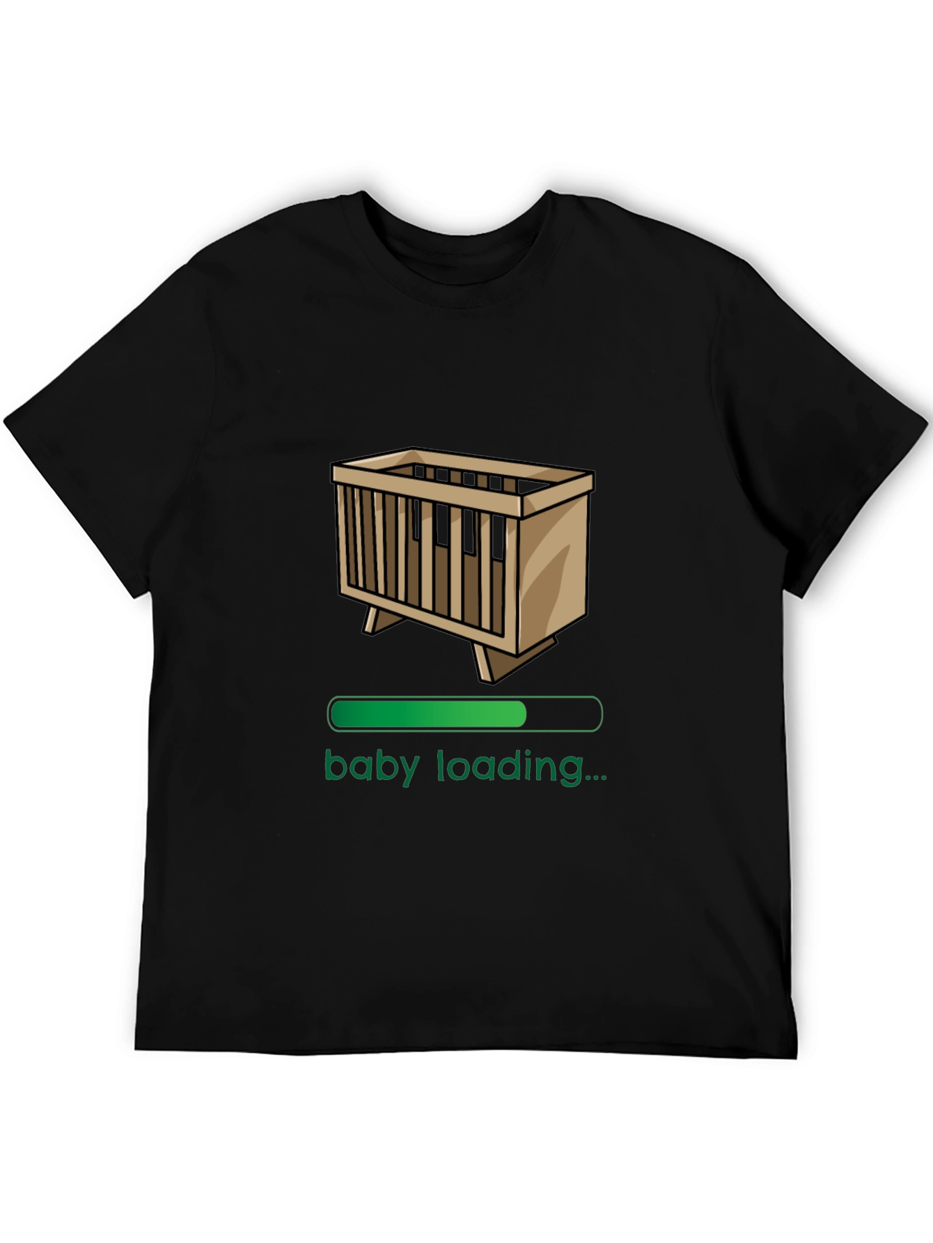 Baby Loading Funny Graphic T-Shirt