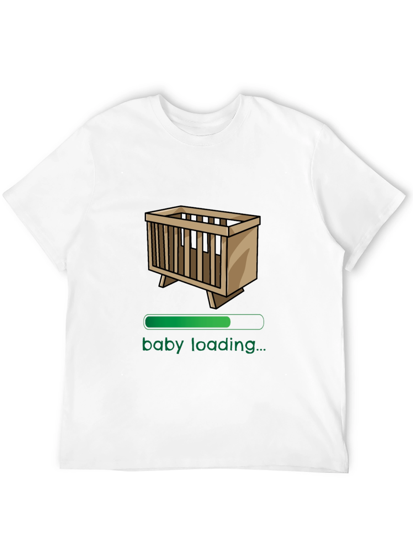 Baby Loading Funny Graphic T-Shirt