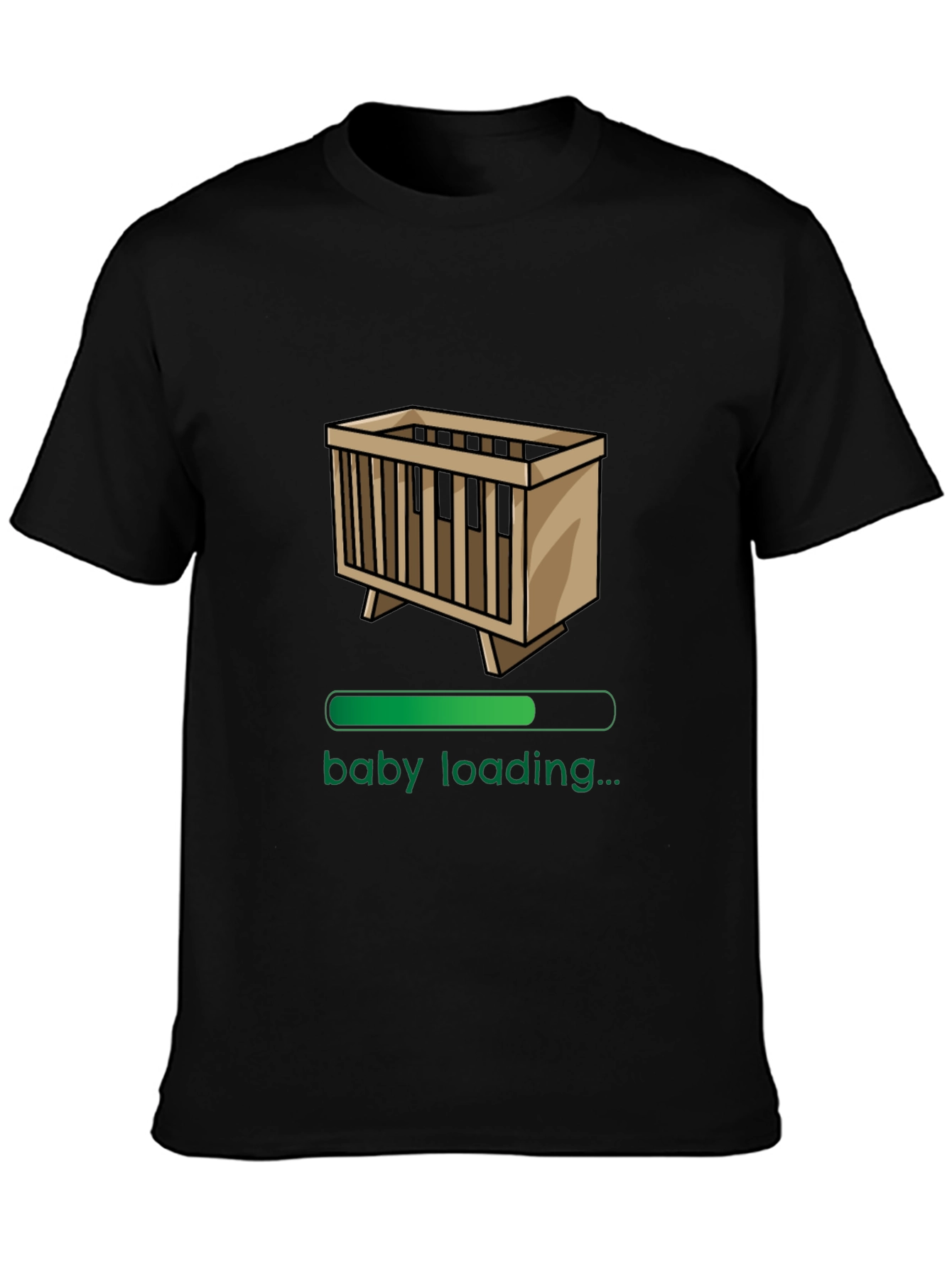 Baby Loading Funny Graphic T-Shirt