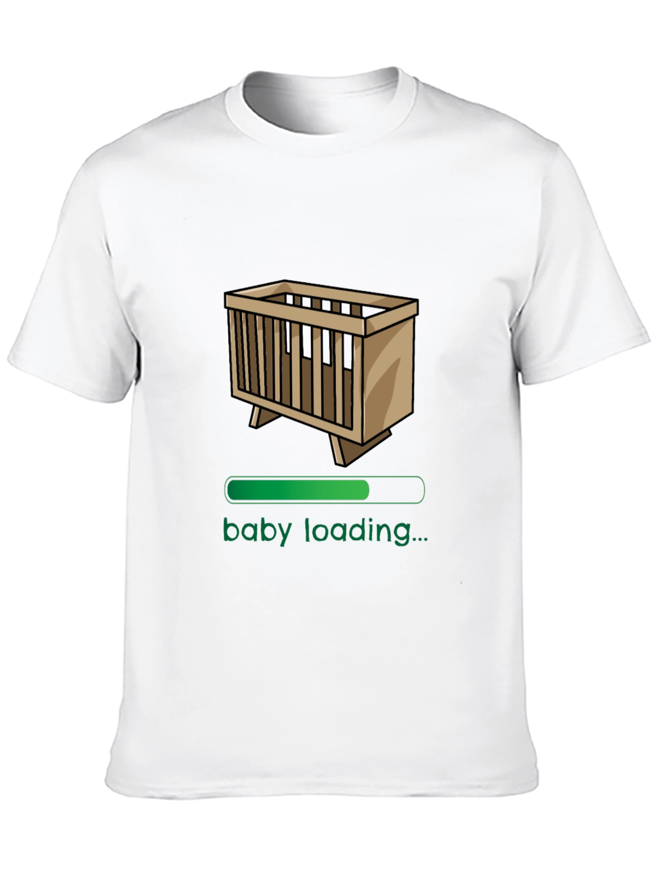 Baby Loading Funny Graphic T-Shirt
