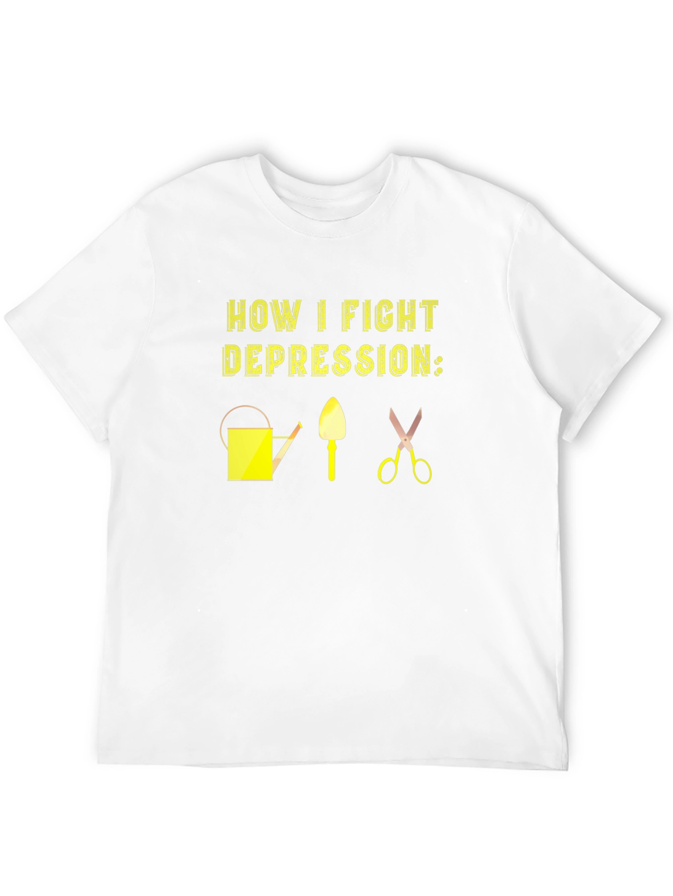 Gardening Therapy T-Shirt - Fight Depression