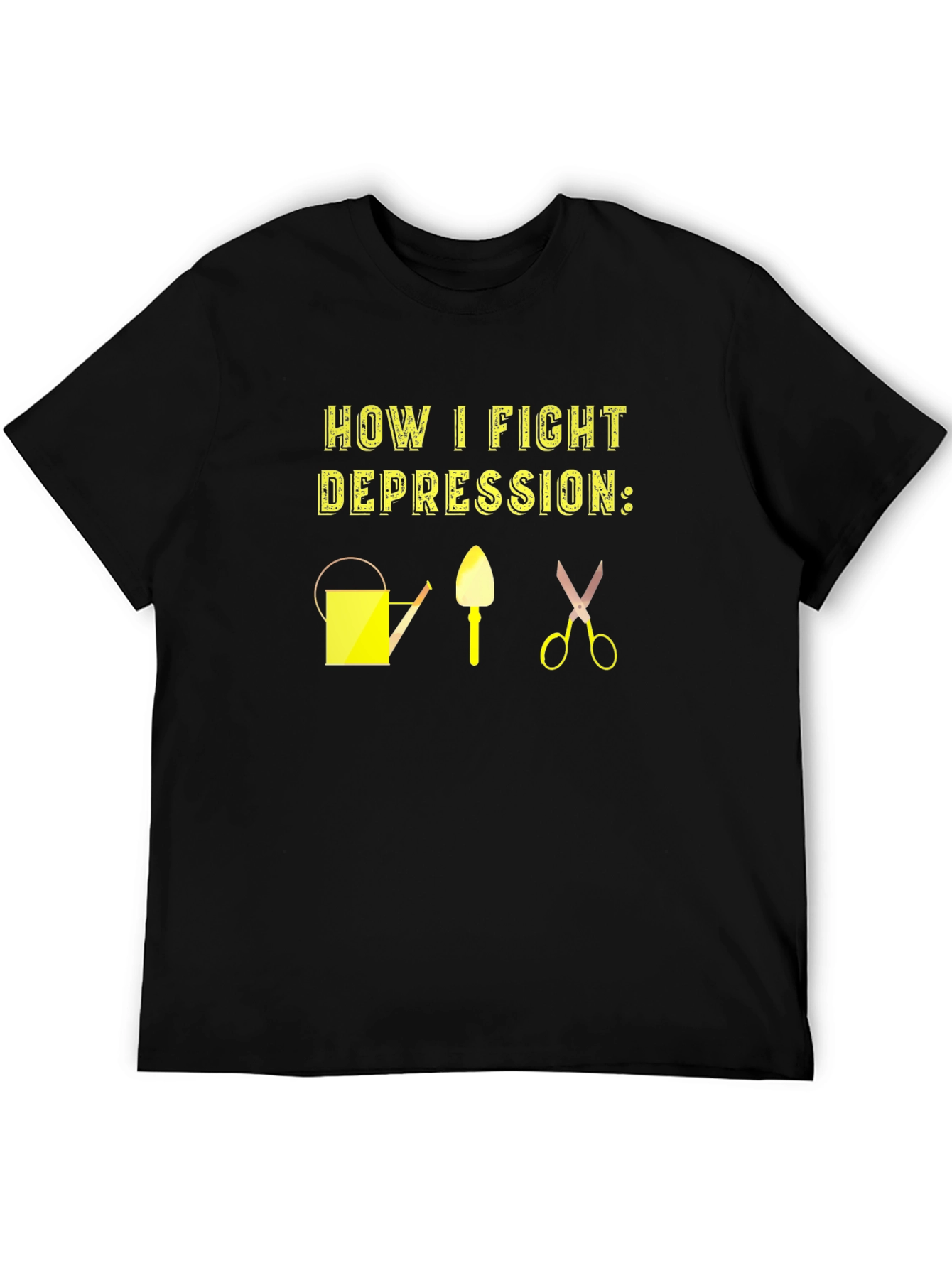 Gardening Therapy T-Shirt - Fight Depression