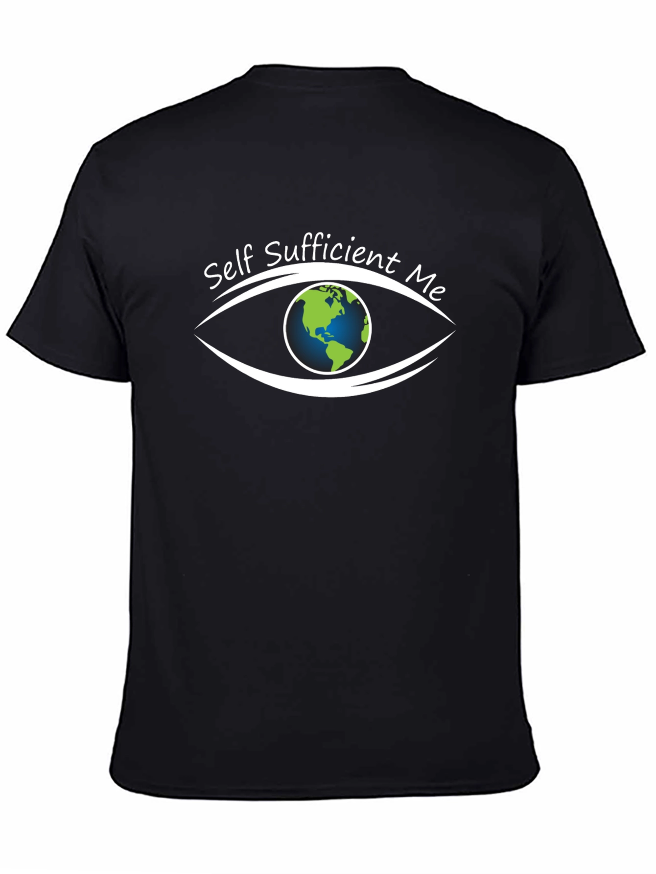 Self Sufficient Me Eye T-Shirt - Black