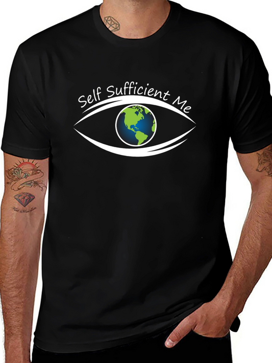 Self Sufficient Me Eye T-Shirt - Black
