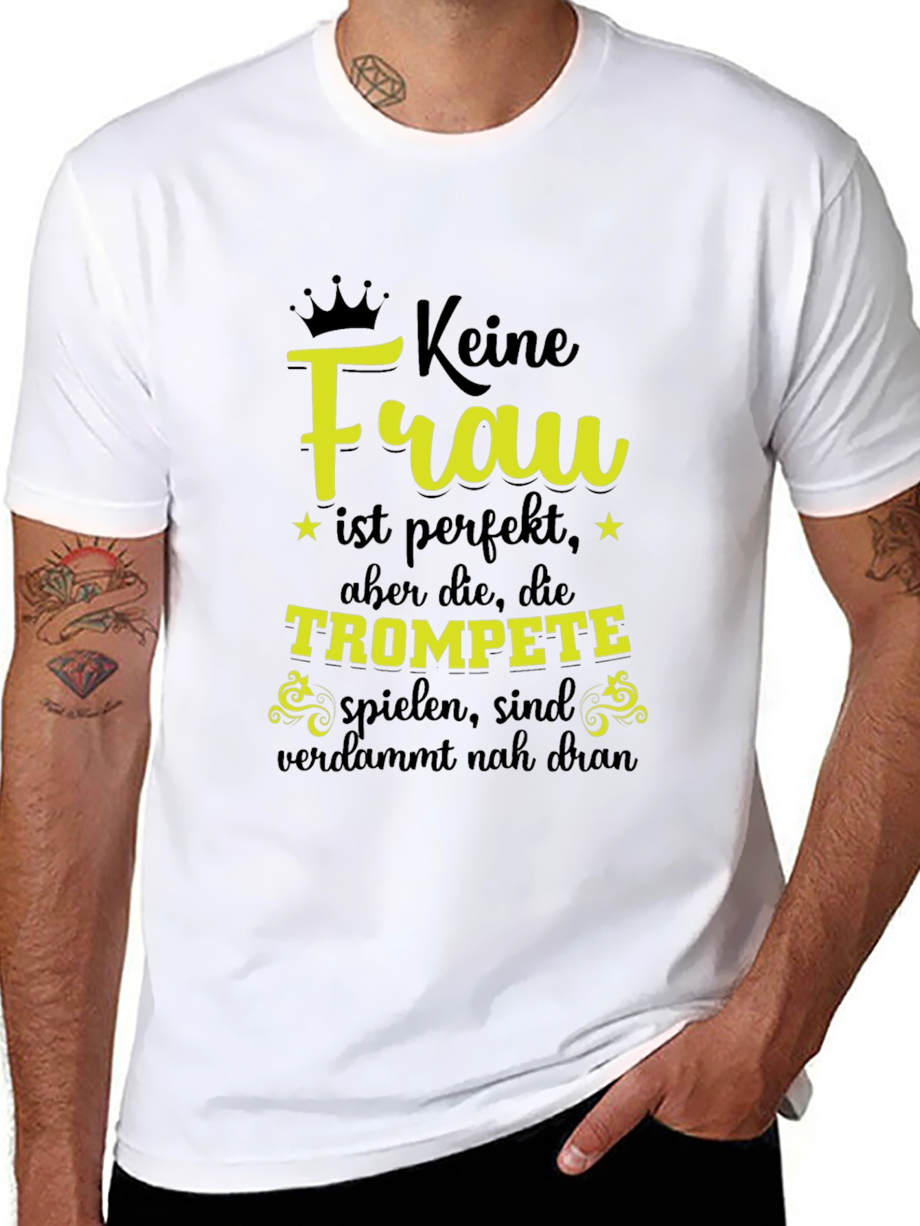 Trompete Womans T-Shirt - Perfect Trumpet Player Tee