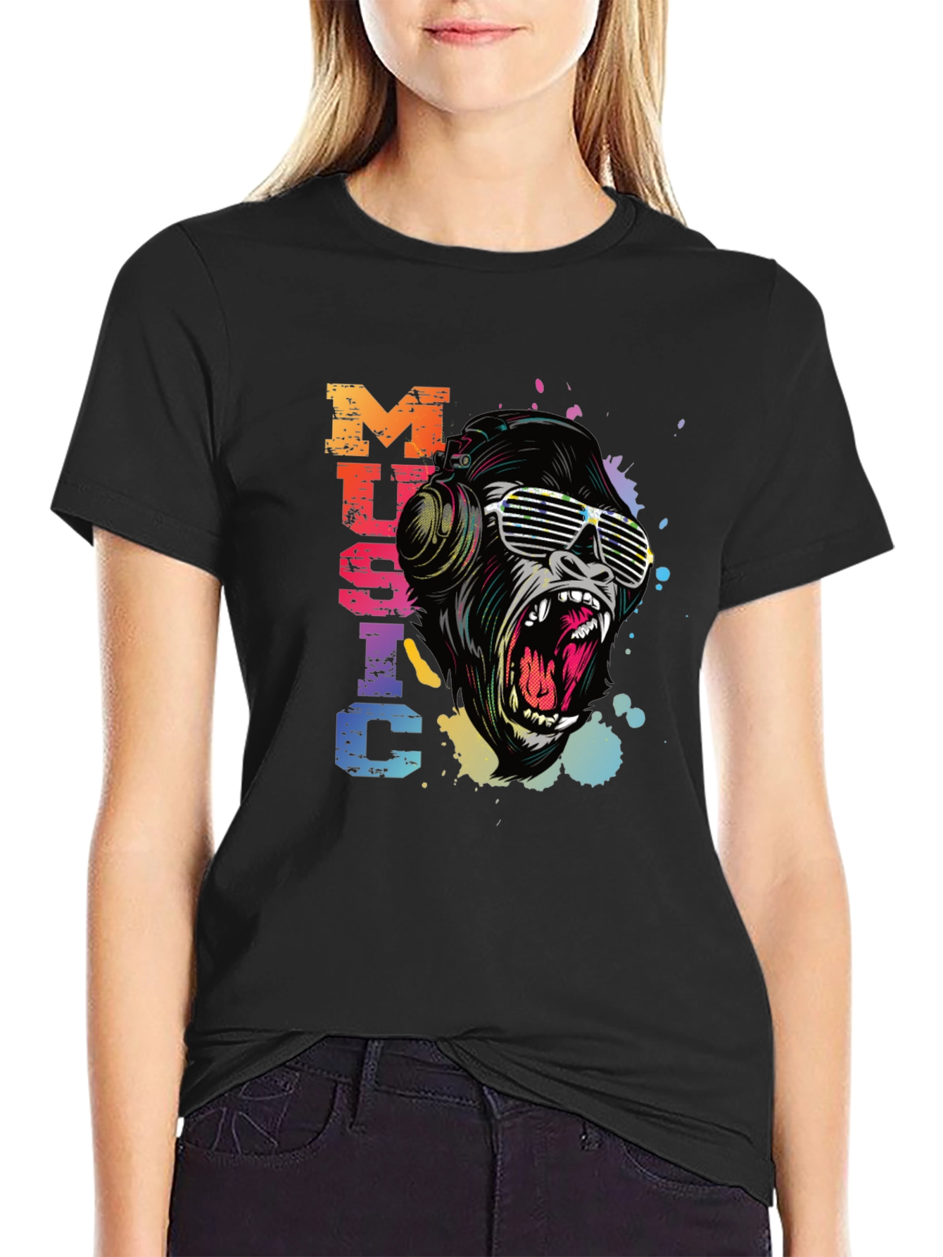 Cool Gorilla Music T-Shirt