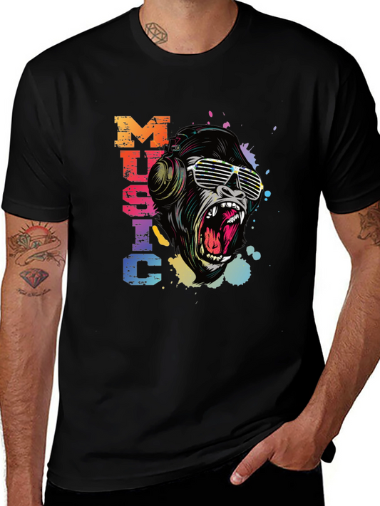 Cool Gorilla Music T-Shirt