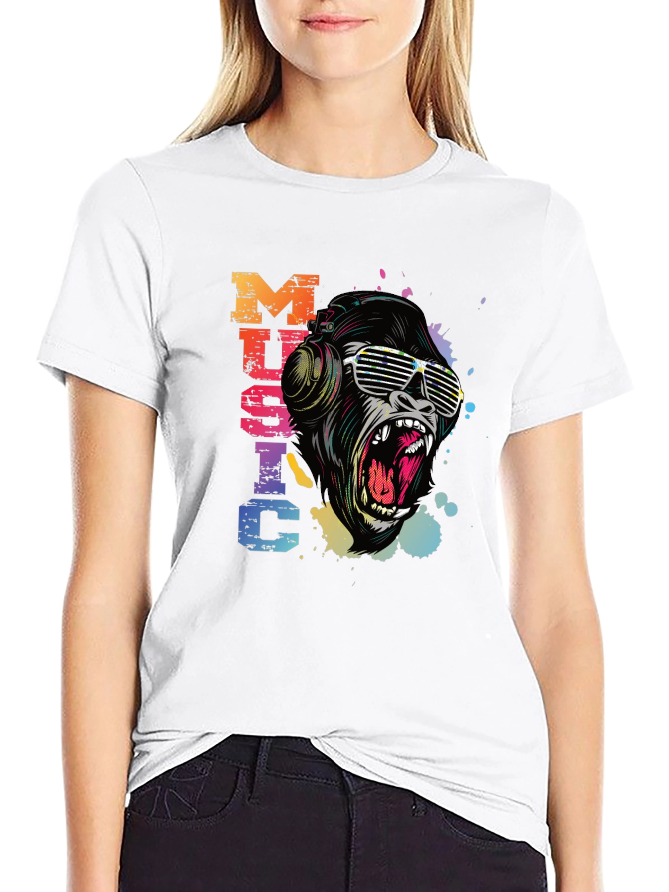 Cool Gorilla Music T-Shirt