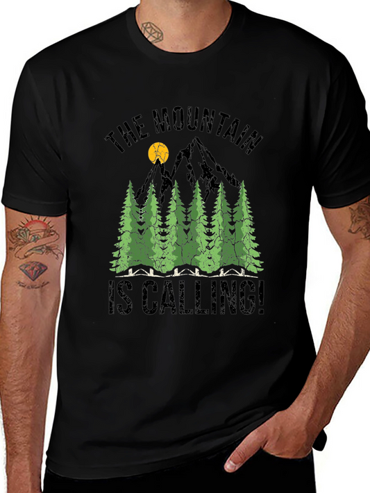 The Mountain is Calling Graphic T-Shirt