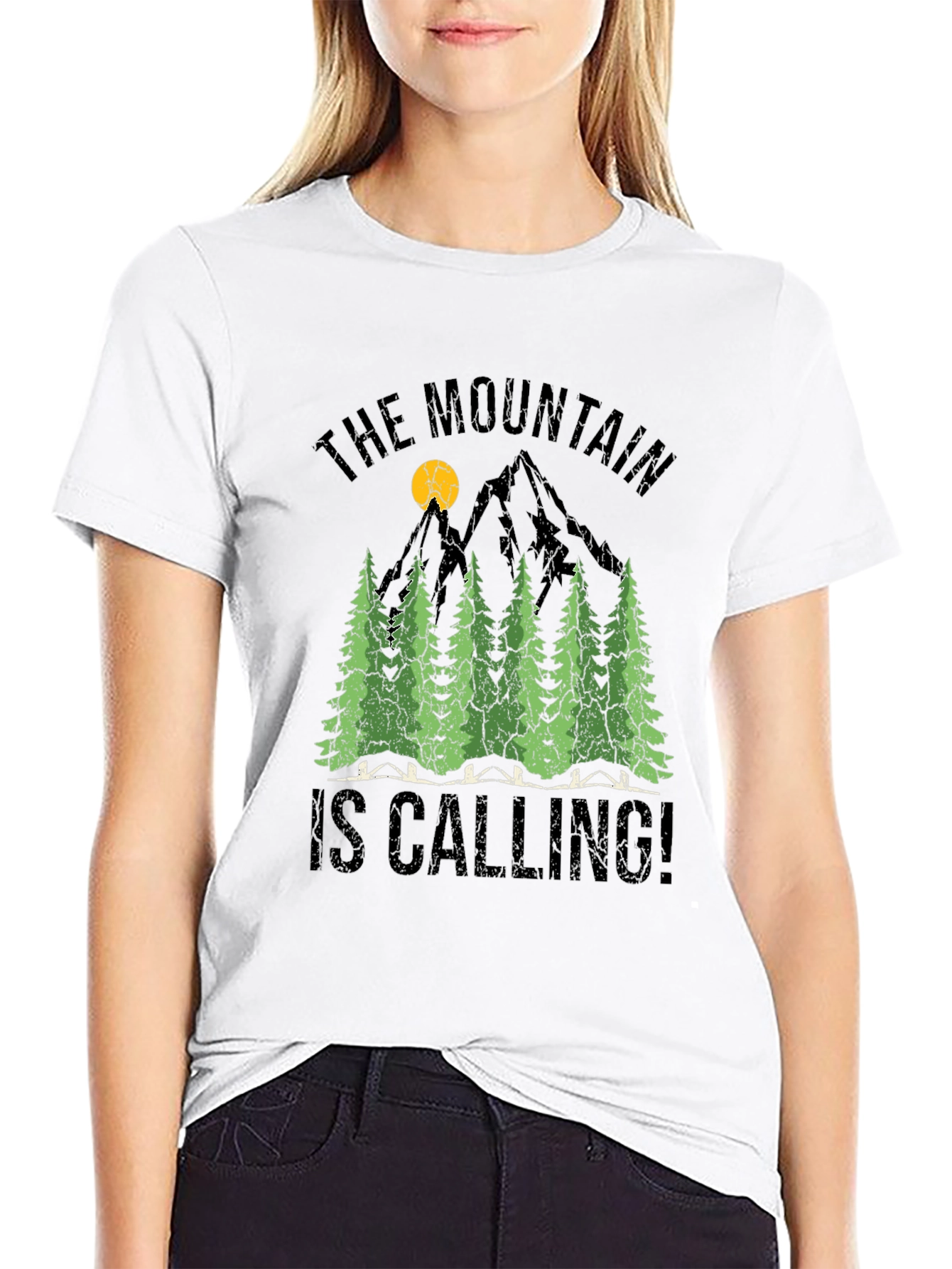 The Mountain is Calling Graphic T-Shirt