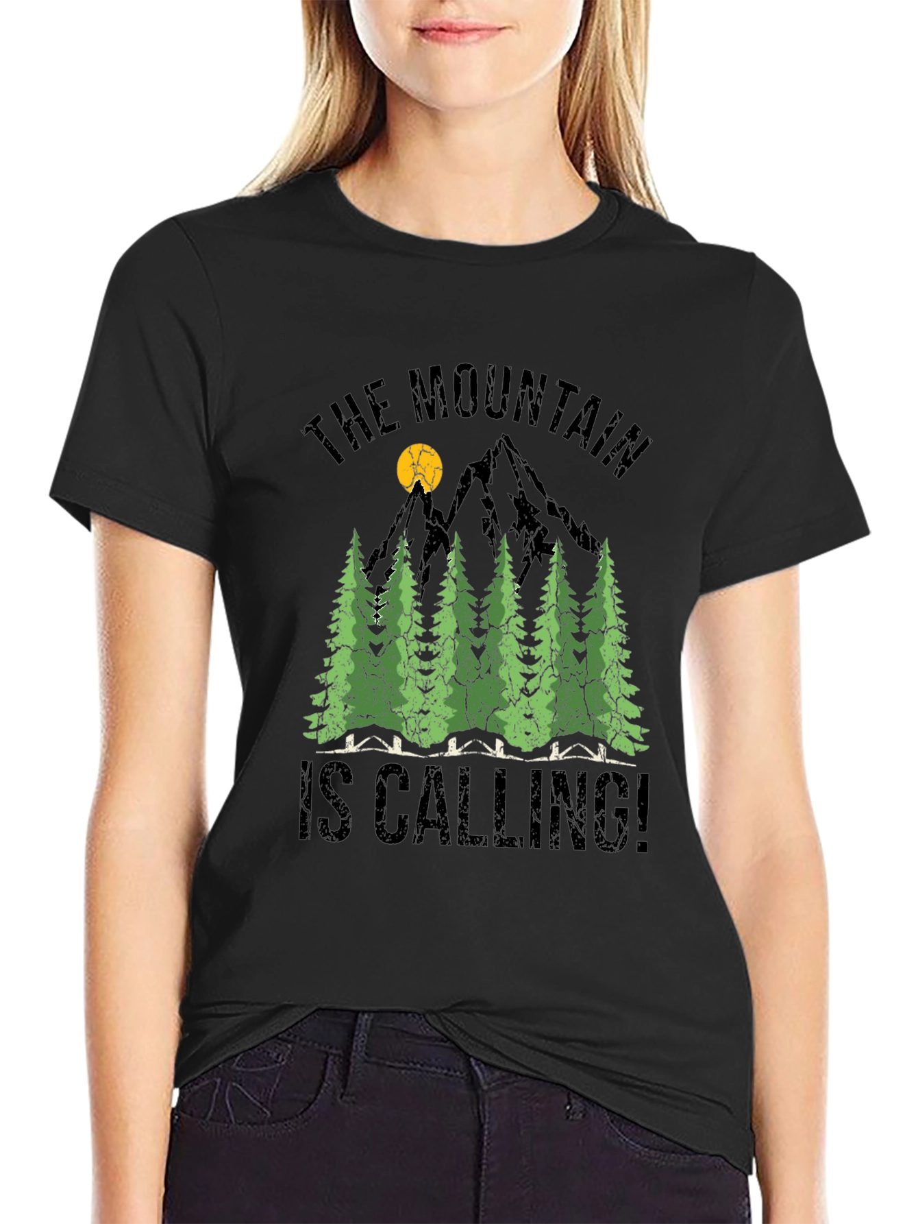 The Mountain is Calling Graphic T-Shirt