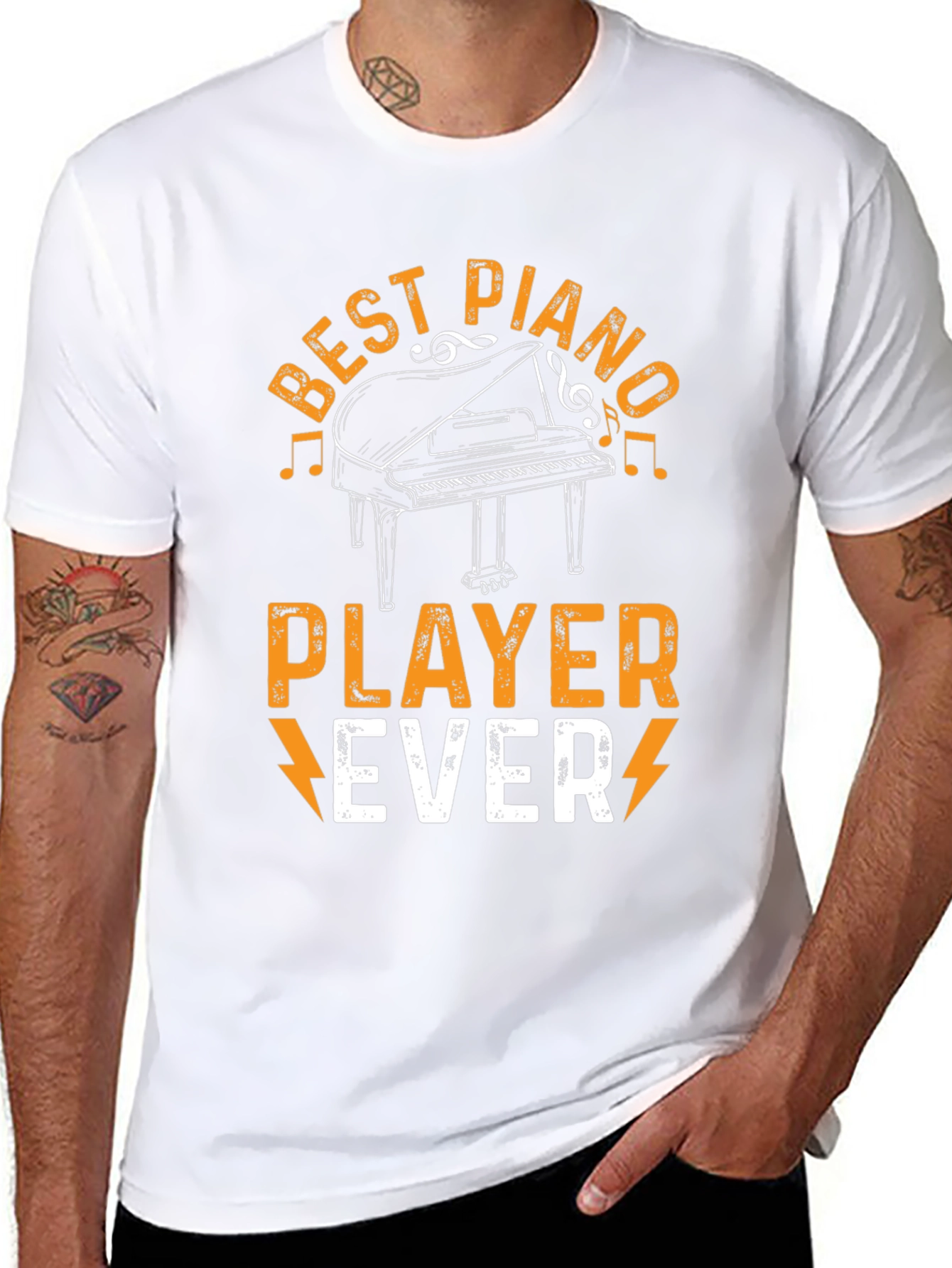 Best Piano Player Ever Graphic Tee
