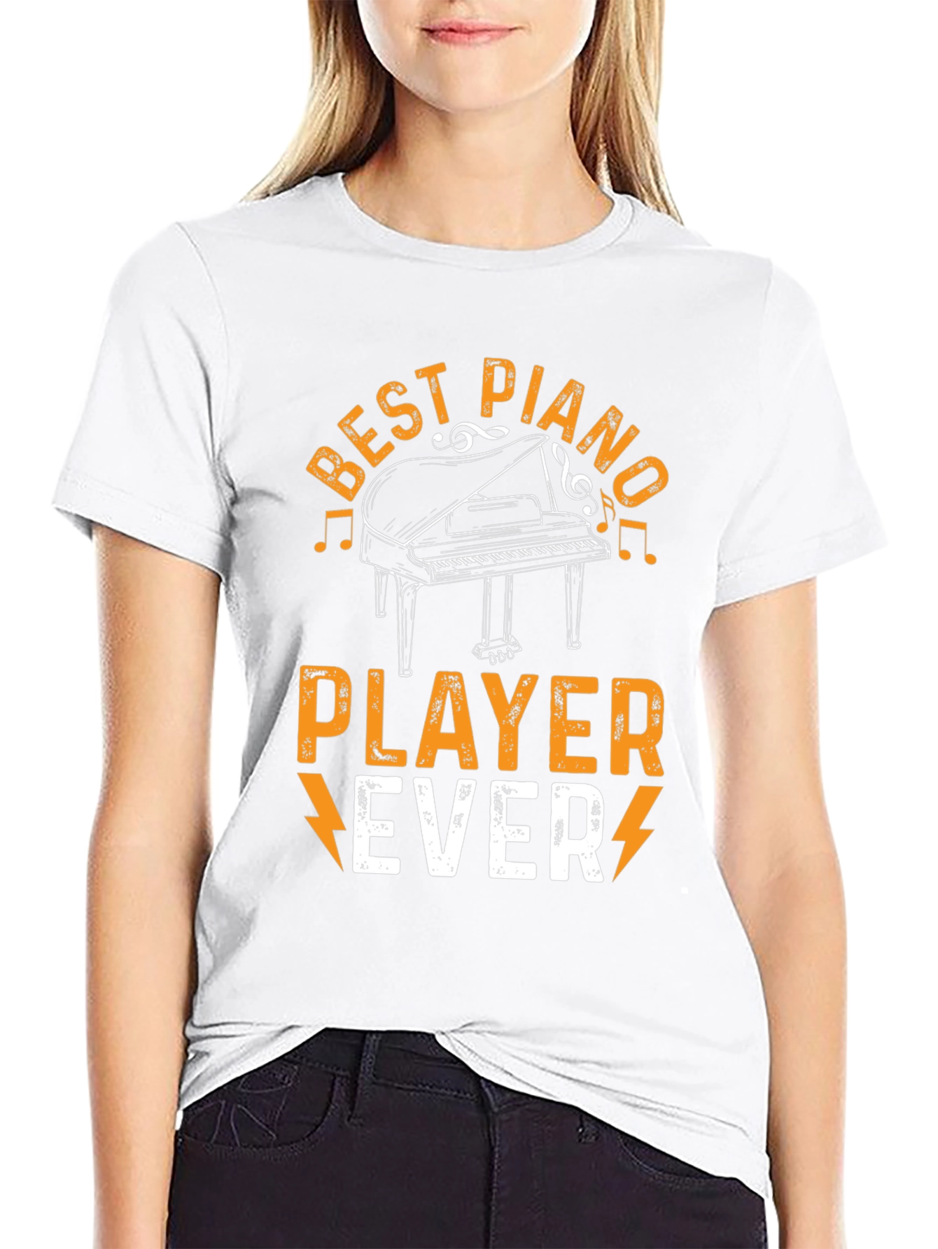 Best Piano Player Ever Graphic Tee