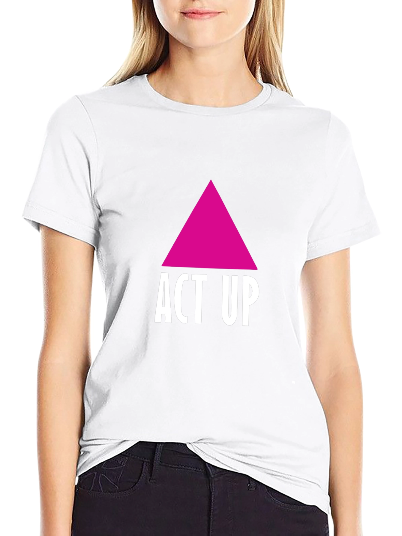 Act Up Black T-Shirt