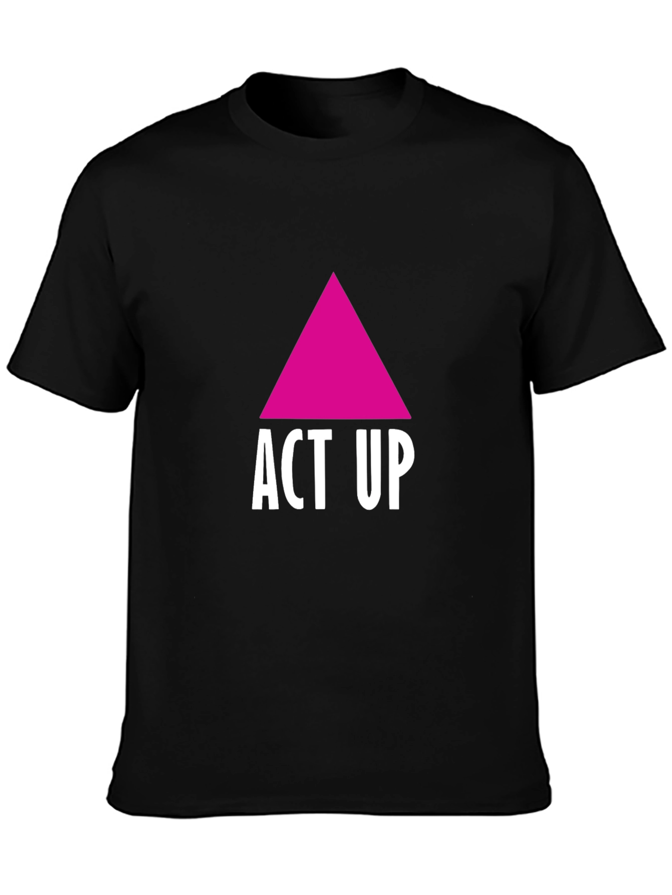 Act Up Black T-Shirt