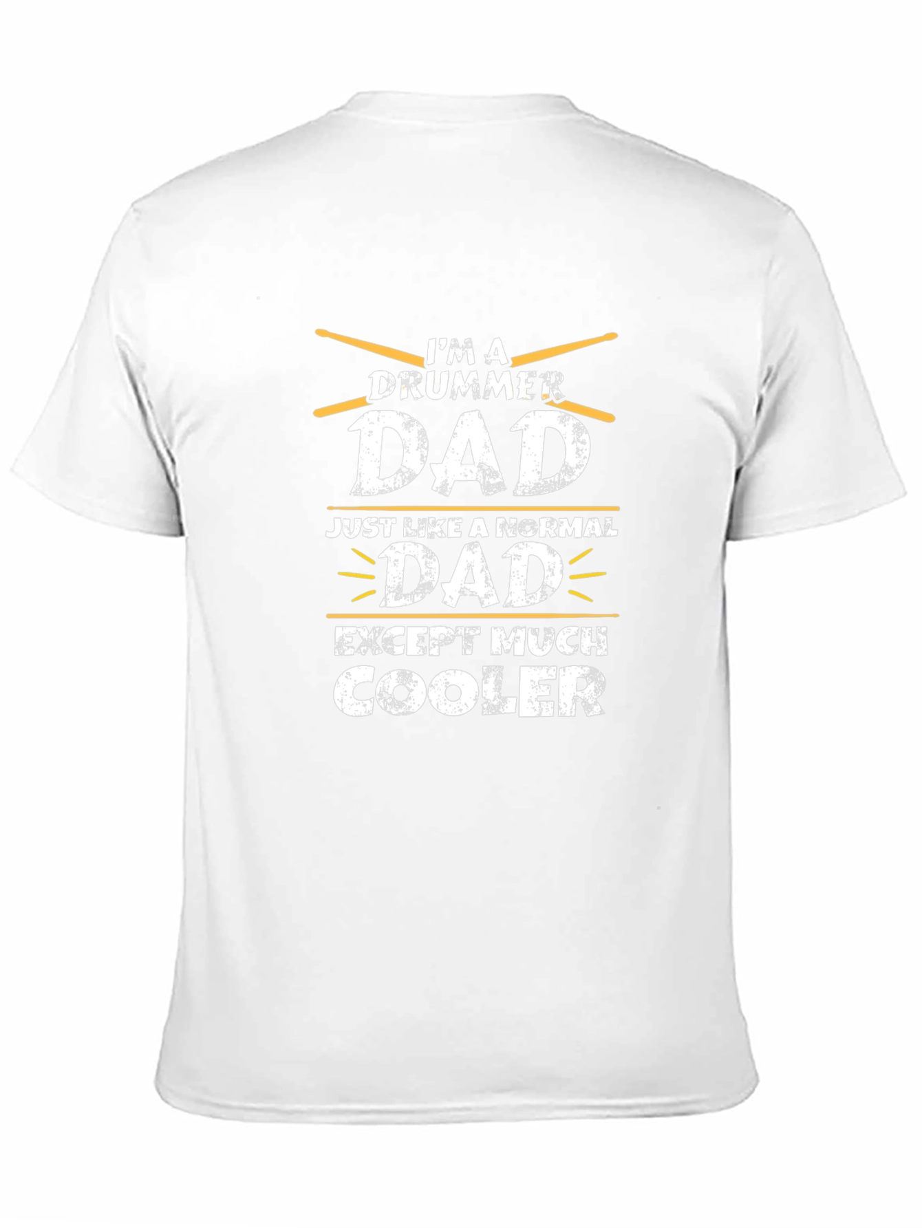 Drummer Dad T-Shirt - Cool Fathers Day Gift
