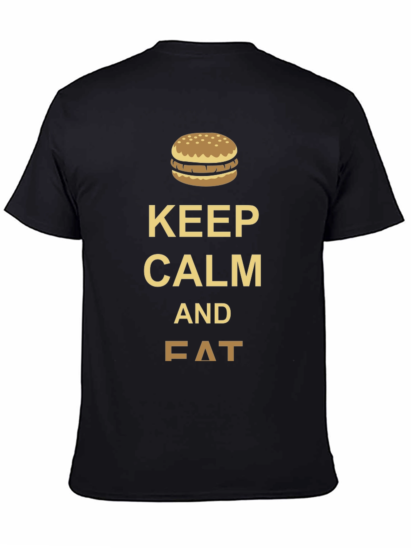 Keep Calm and Eat Burger Graphic Tee