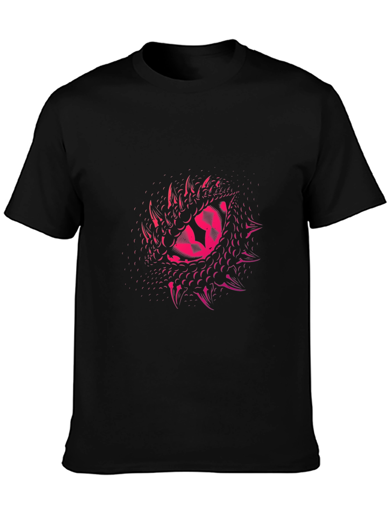 Dragon Eye Graphic Black T-Shirt