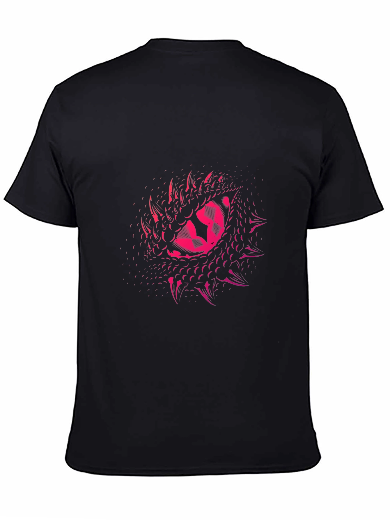 Dragon Eye Graphic Black T-Shirt