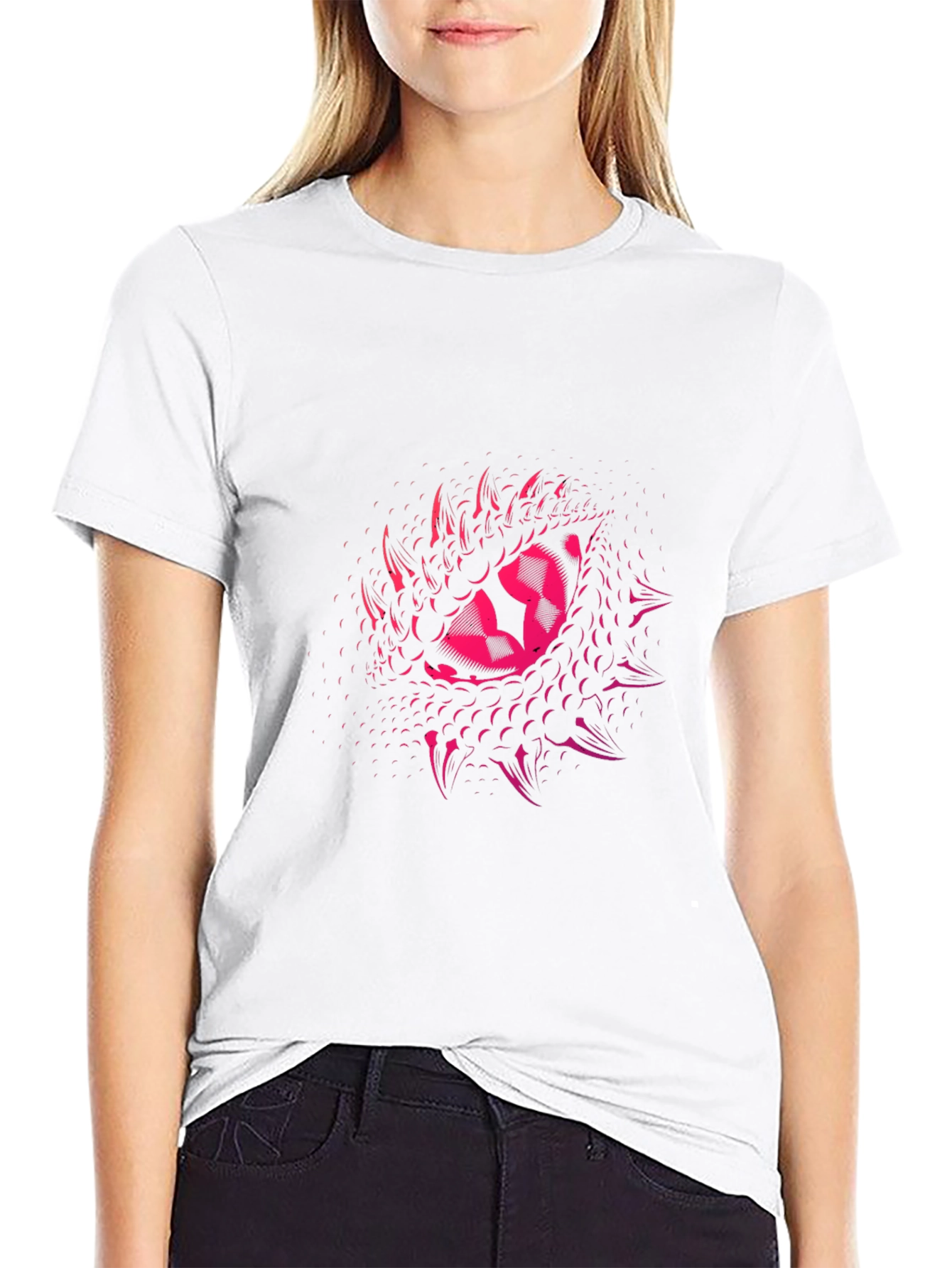Dragon Eye Graphic Black T-Shirt