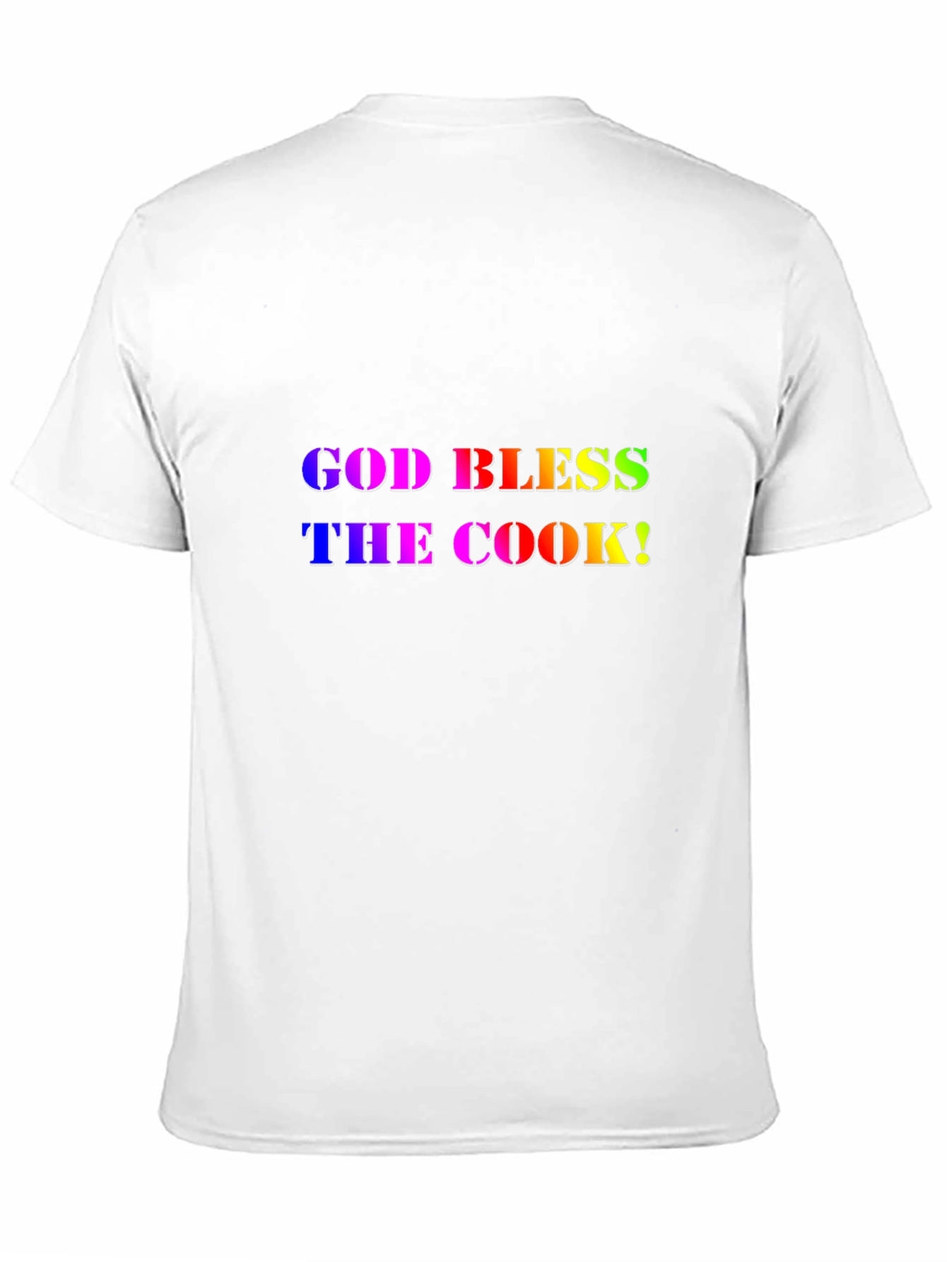 God Bless the Cook Rainbow Tee