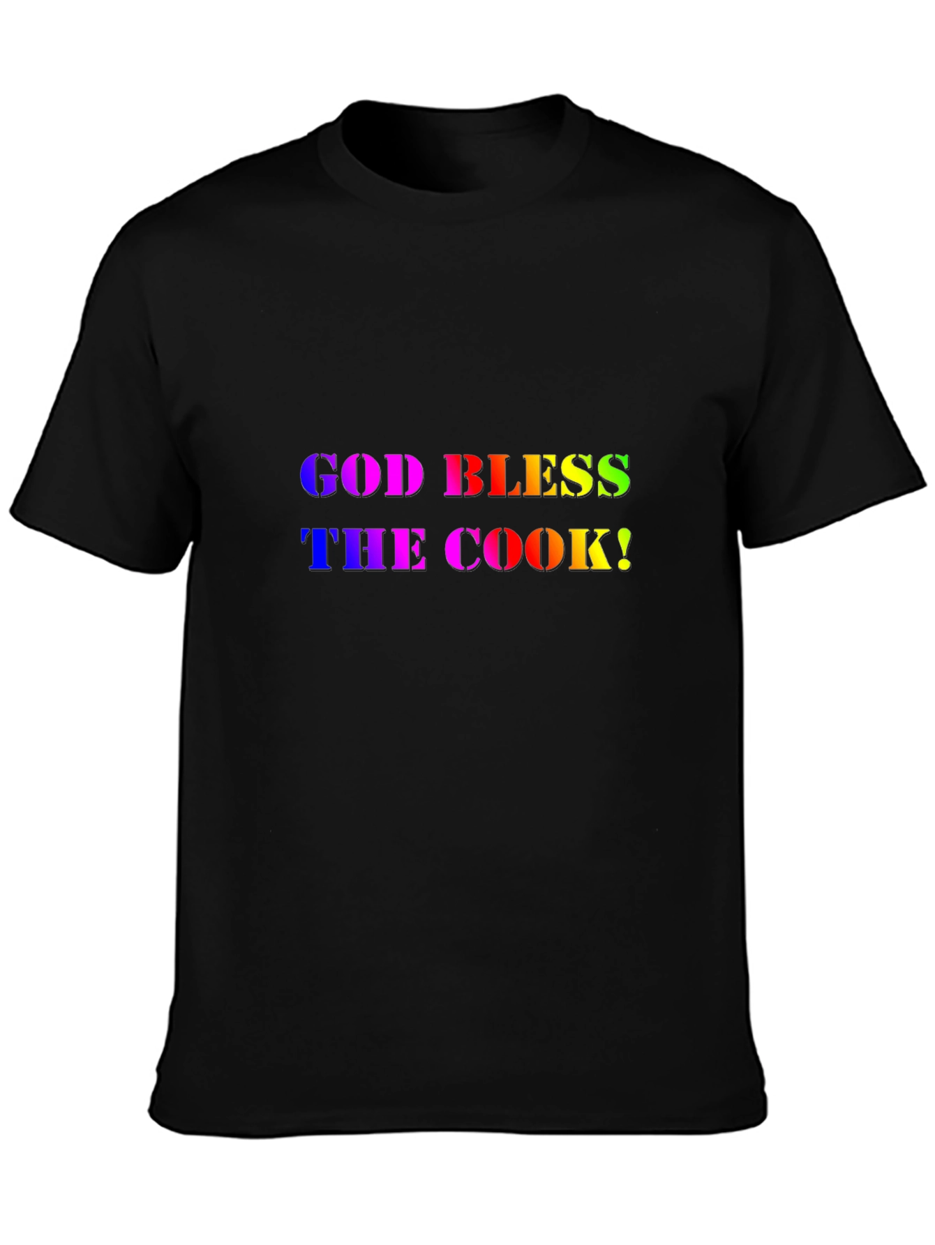 God Bless the Cook Rainbow Tee