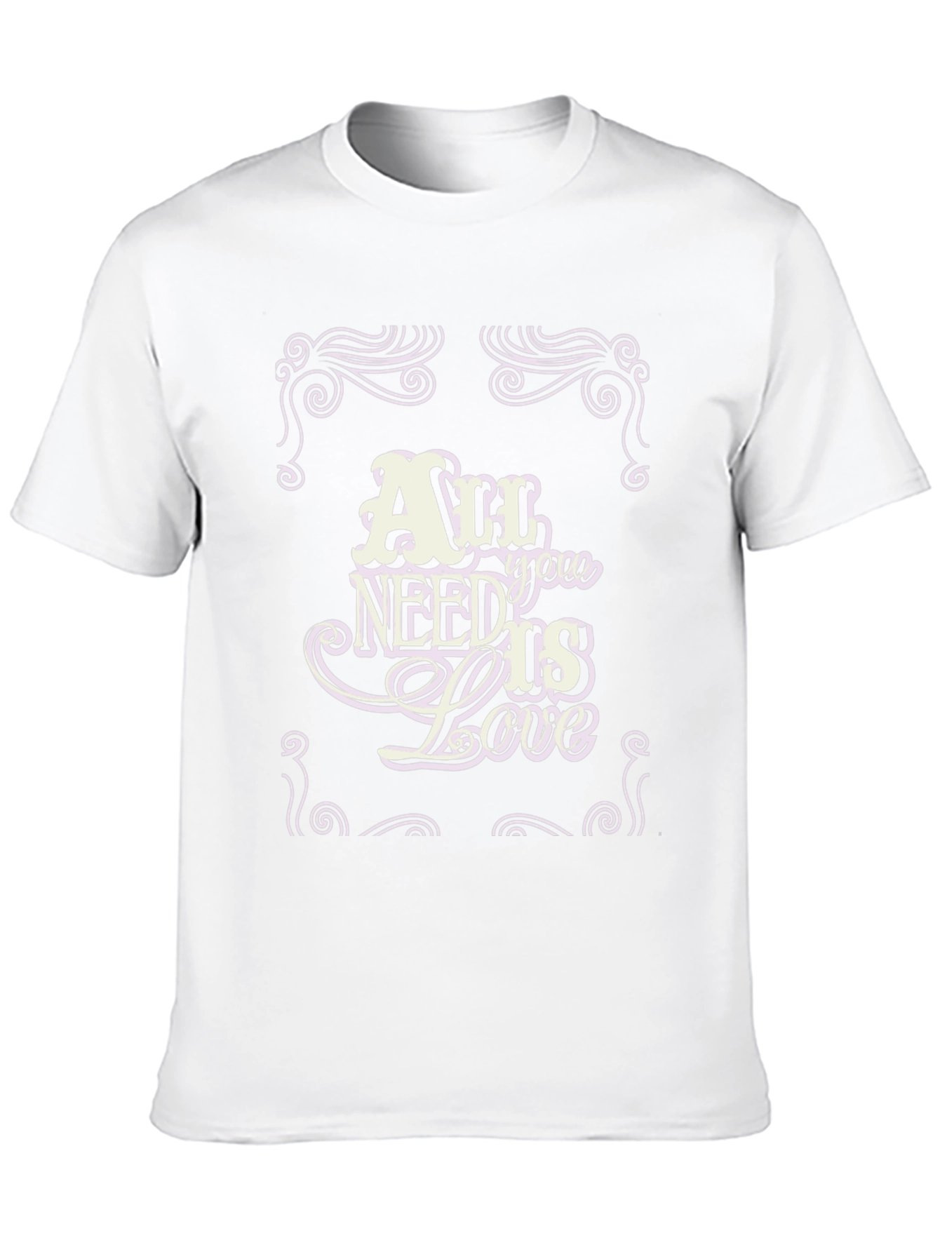 All You Need is Love Graphic Tee - Black