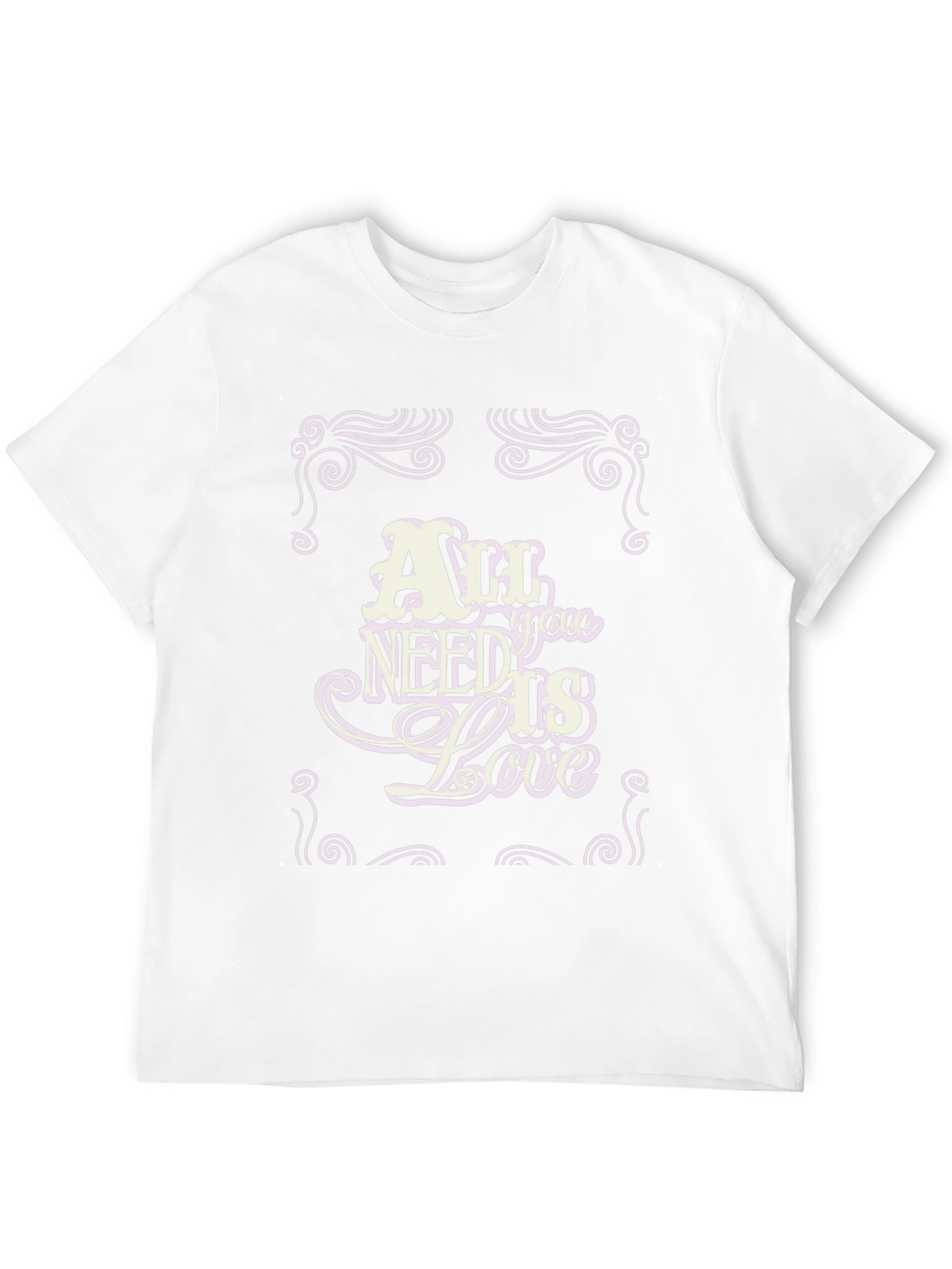All You Need is Love Graphic Tee - Black