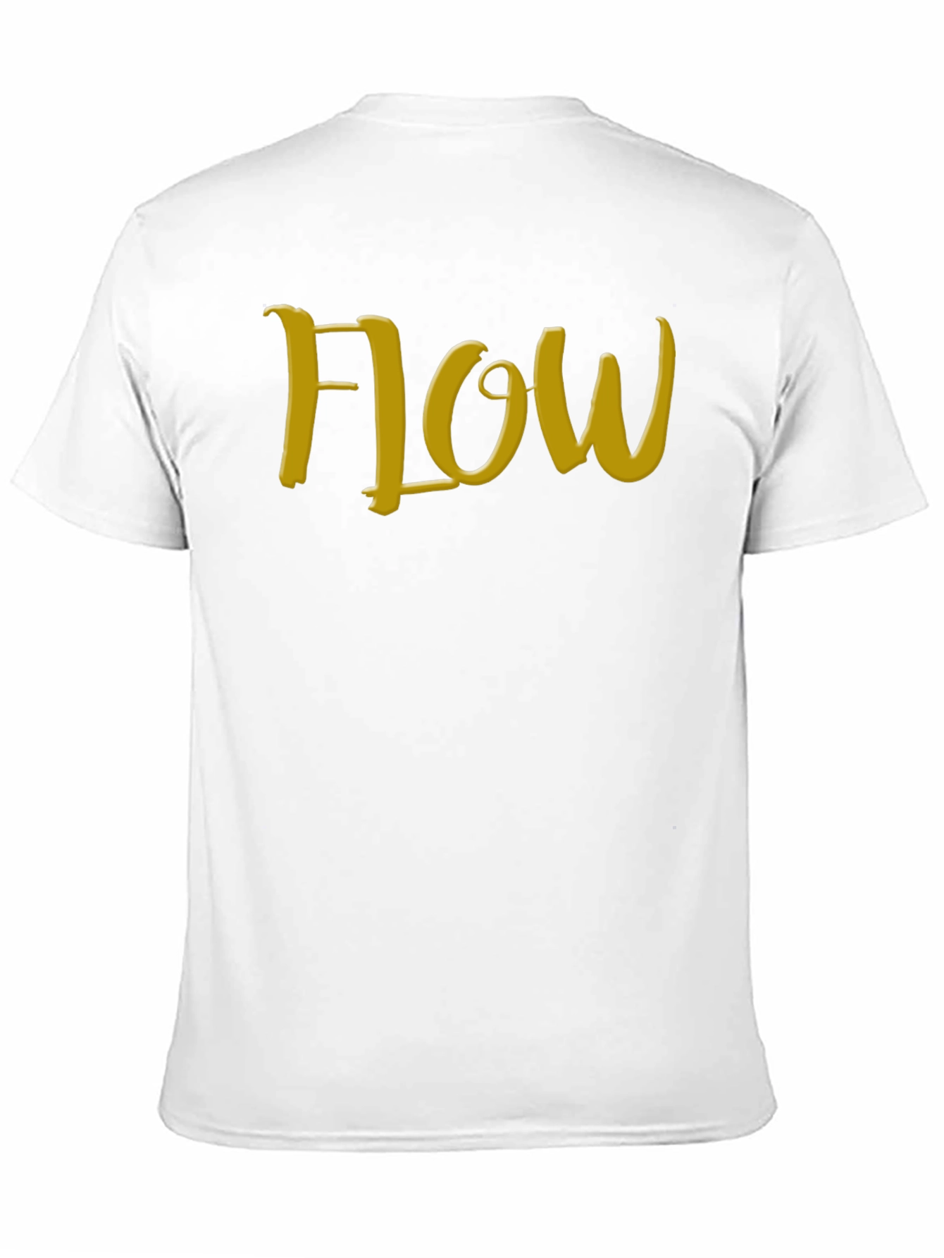 Flow Black T-Shirt: Express Yourself