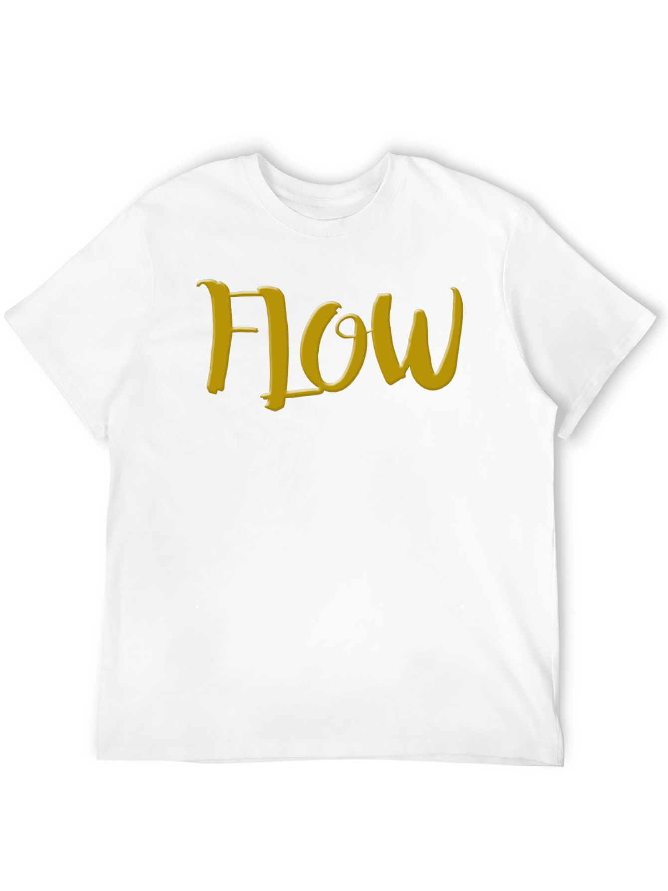 Flow Black T-Shirt: Express Yourself
