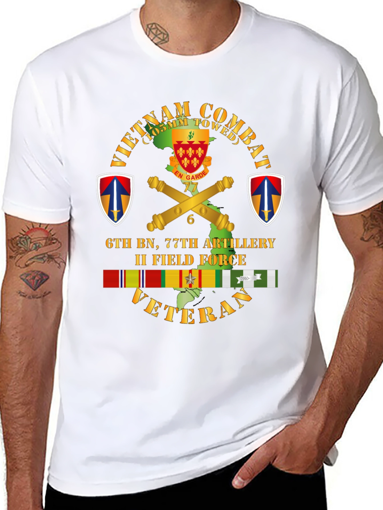 Vietnam Combat Veteran T-Shirt