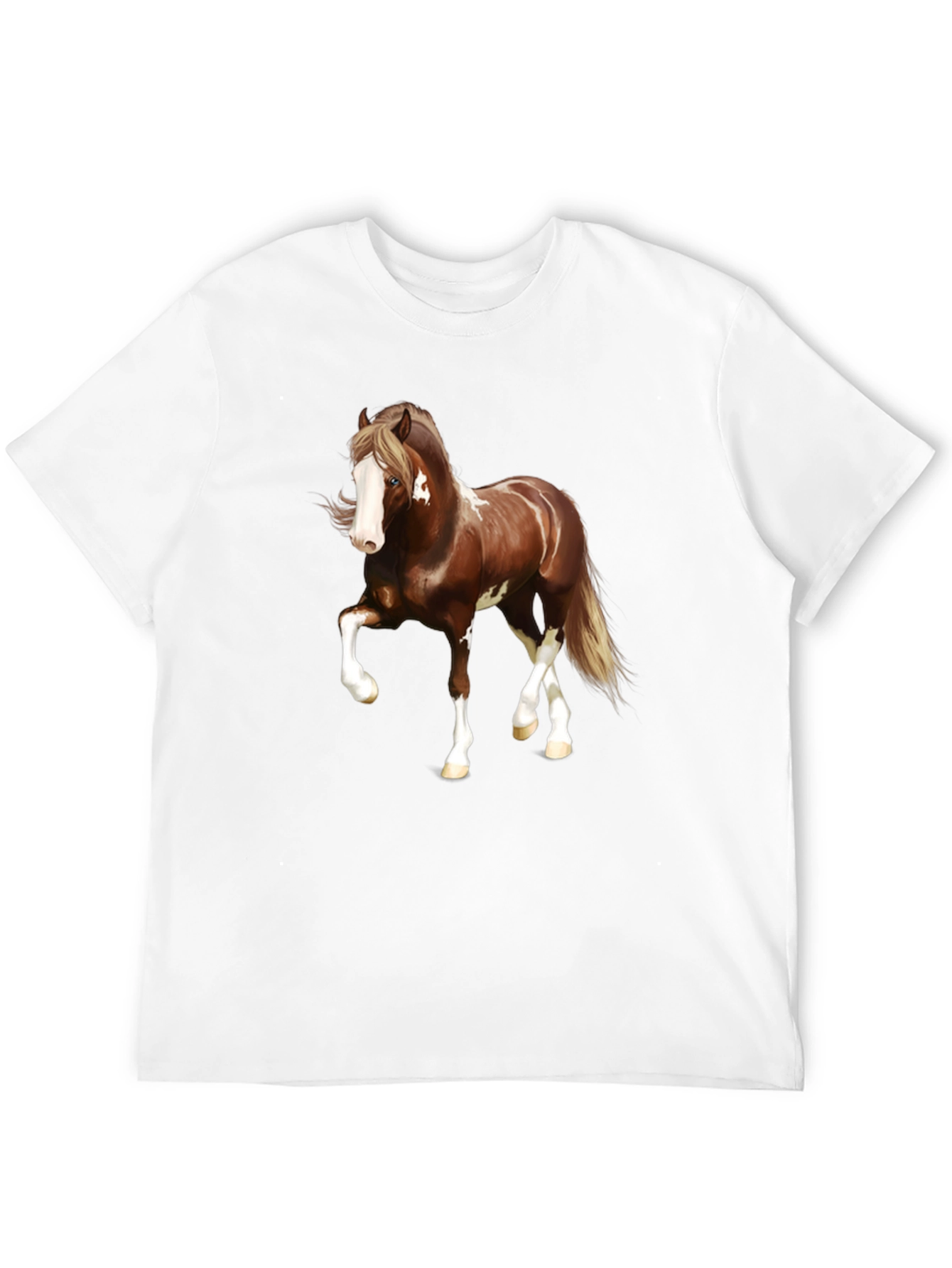 Horse Graphic Black T-Shirt