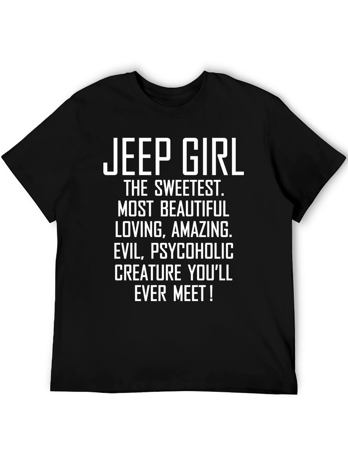 Jeep Girl Graphic Tee - Sweetest Creature T-Shirt