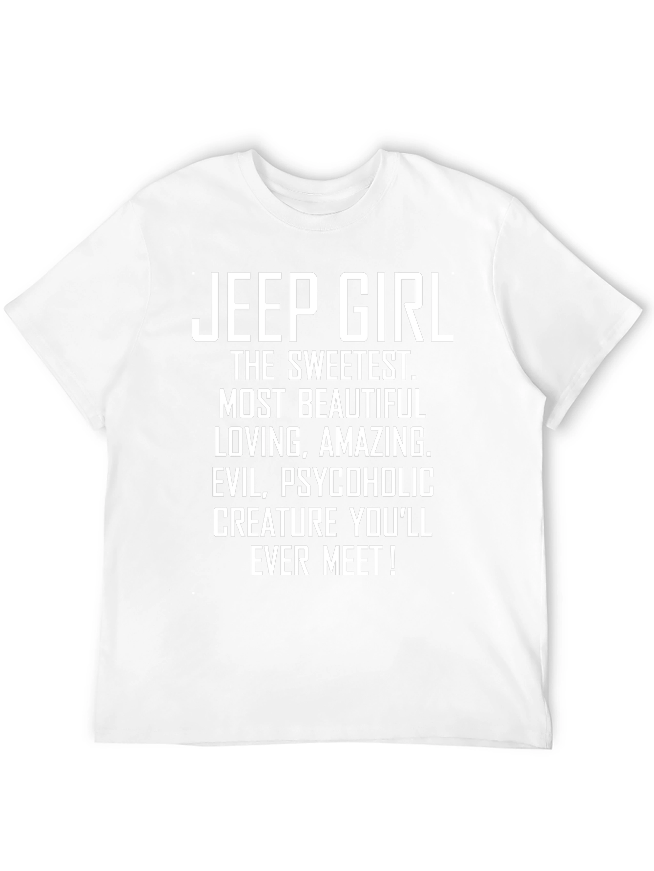 Jeep Girl Graphic Tee - Sweetest Creature T-Shirt