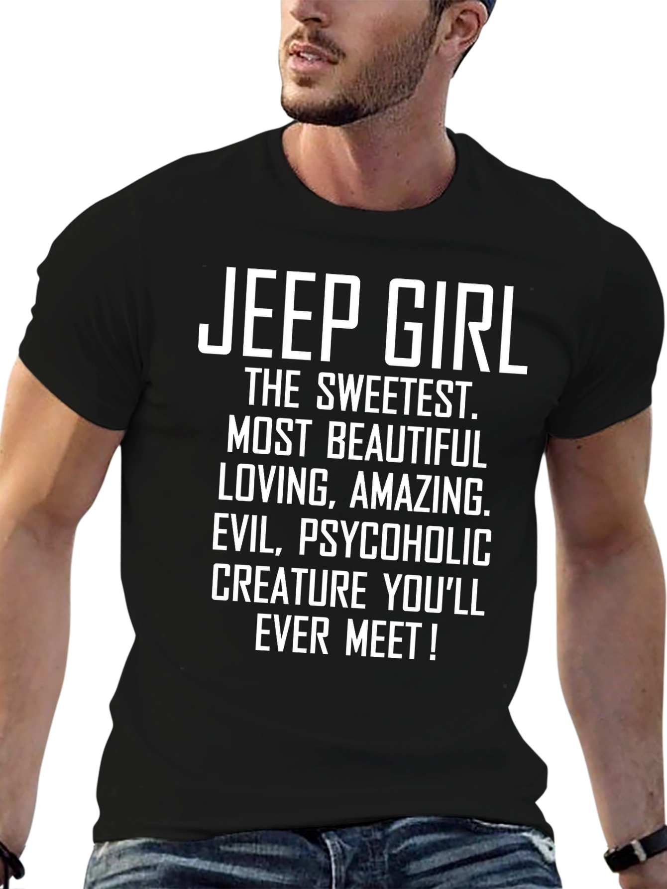 Jeep Girl Graphic Tee - Sweetest Creature T-Shirt
