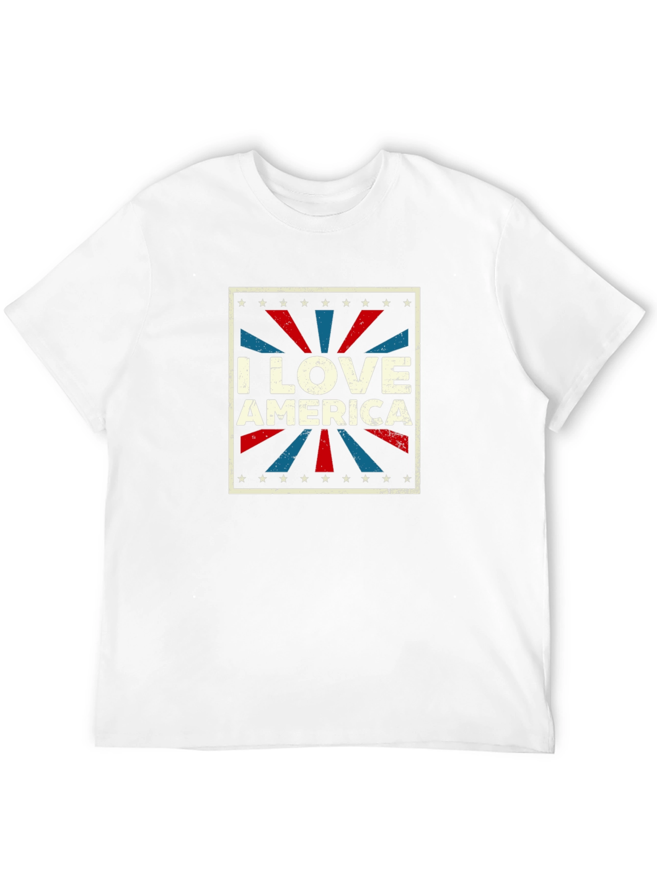 I Love America Patriotic T-Shirt