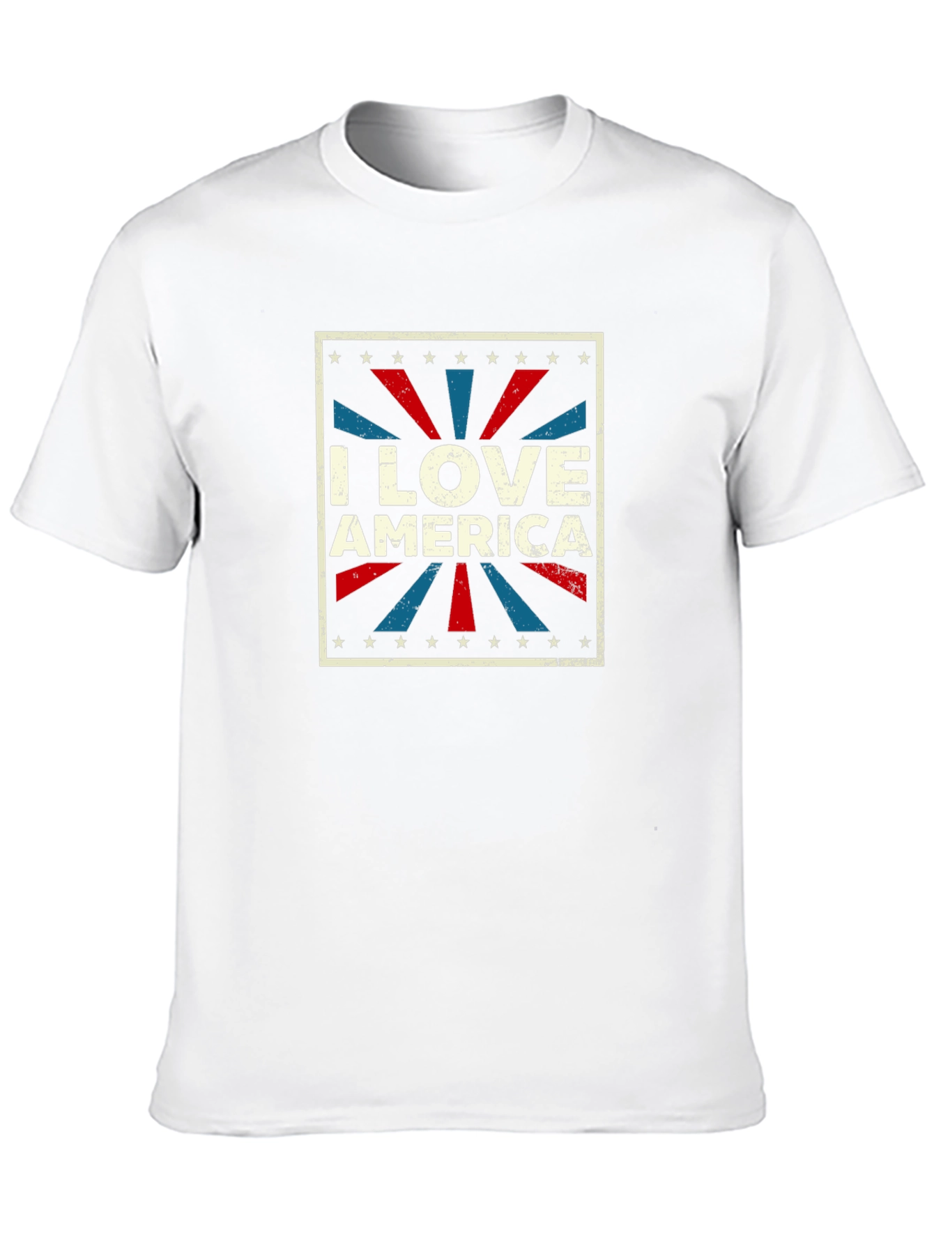 I Love America Patriotic T-Shirt