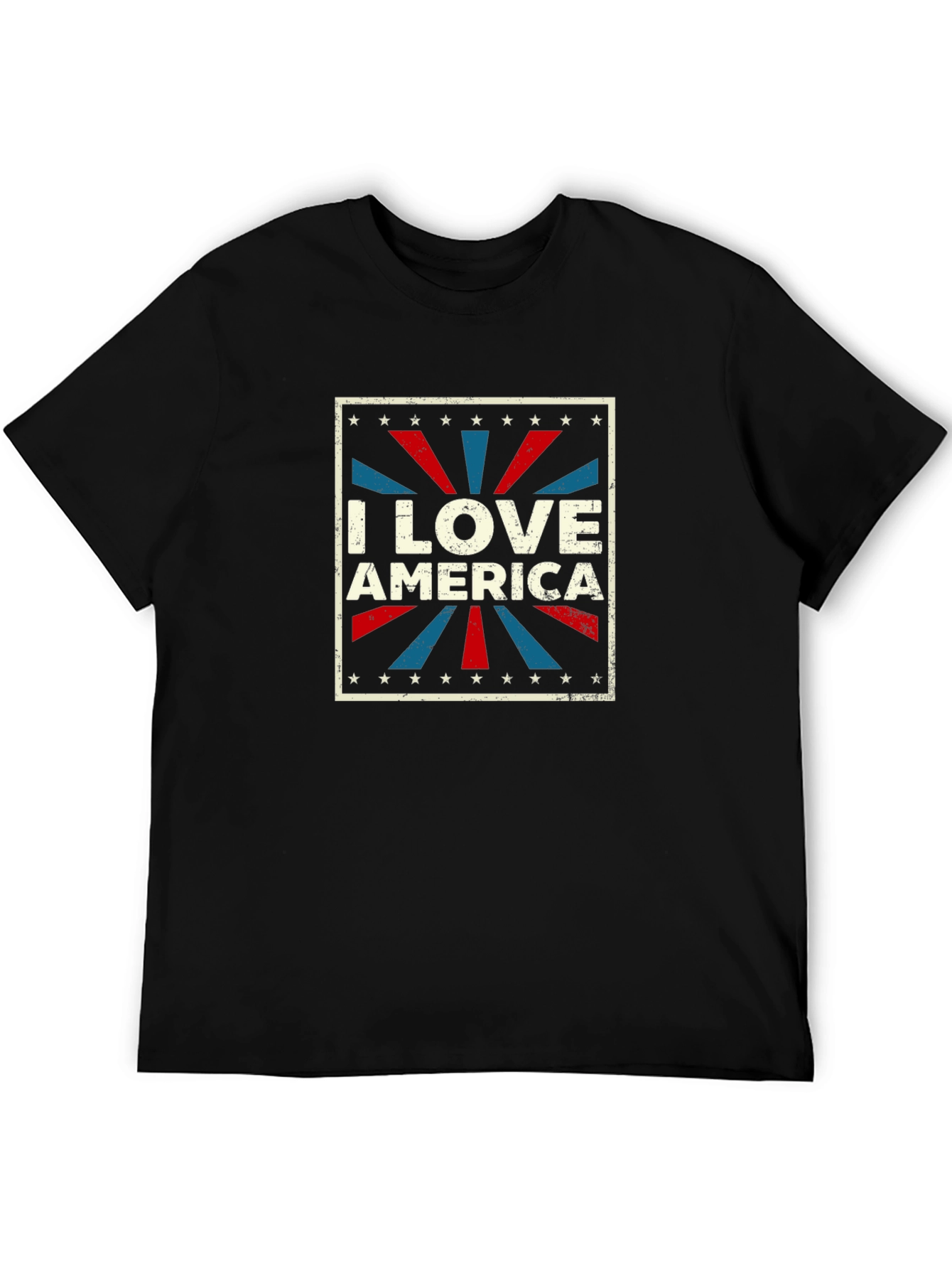 I Love America Patriotic T-Shirt