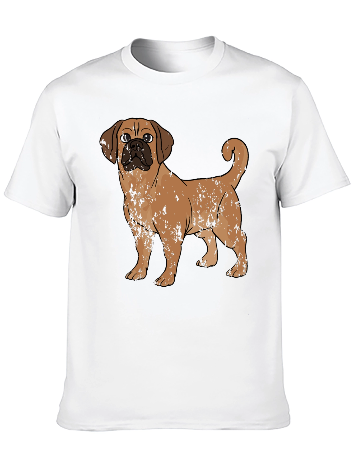 Puggle Dog Graphic T-Shirt – Cute Dog Lover Tee