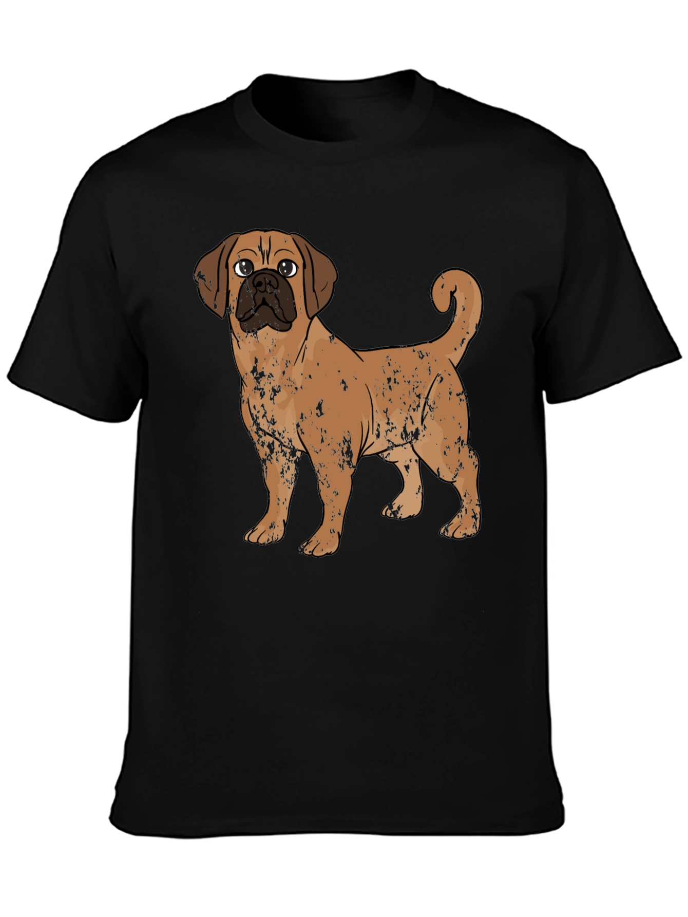 Puggle Dog Graphic T-Shirt – Cute Dog Lover Tee